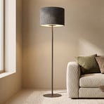 Stehleuchte Amarela, schwarz Melange, Textil, E27