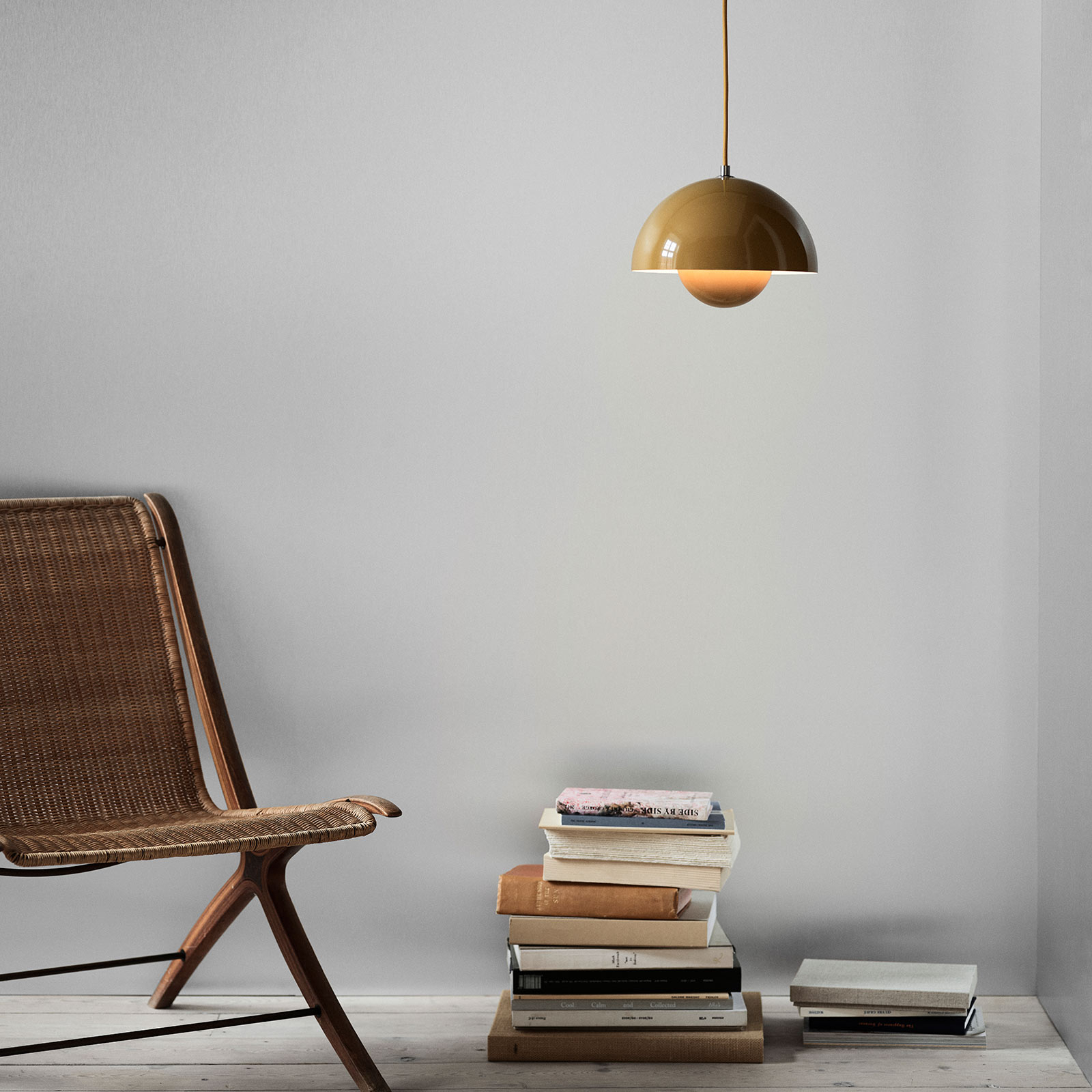 Flowerpot VP1 Suspension Moutarde - &Tradition Flowerpot VP1 Suspension Moutarde - &Tradition