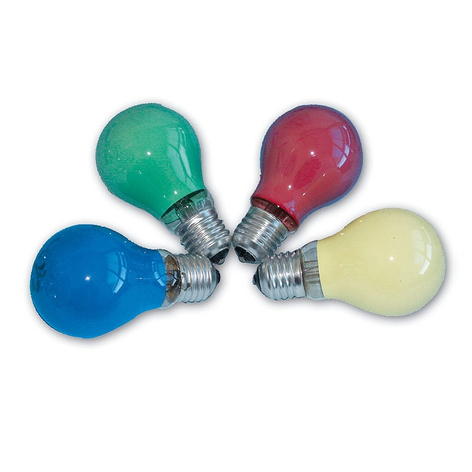 E27 25W/40W färgglödlampa för ljuskedja