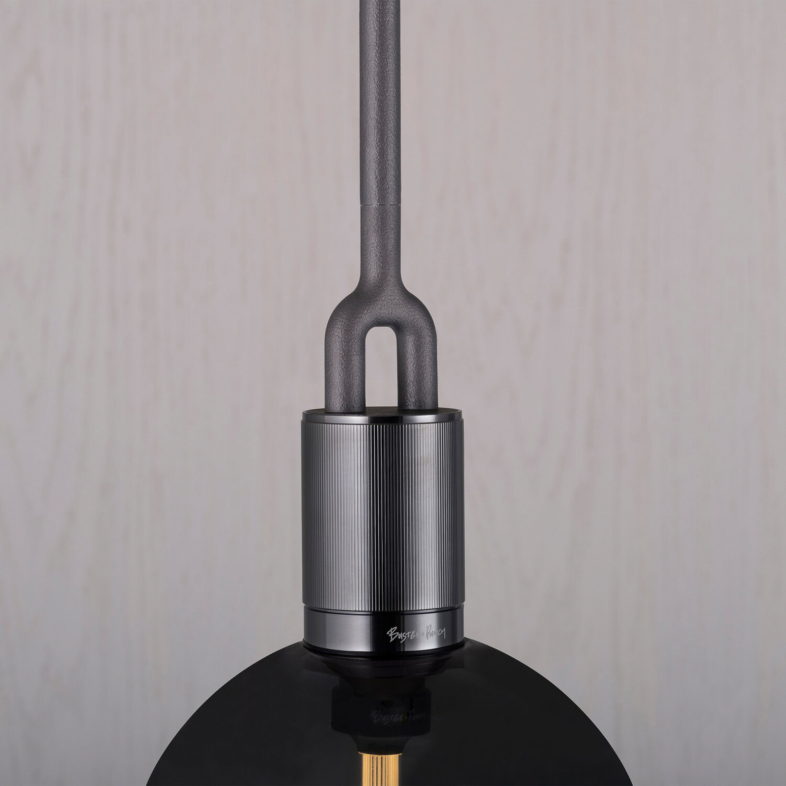Buster + Punch Pendulum cu furculiță Ø 29cm gunmetal/fumuriu