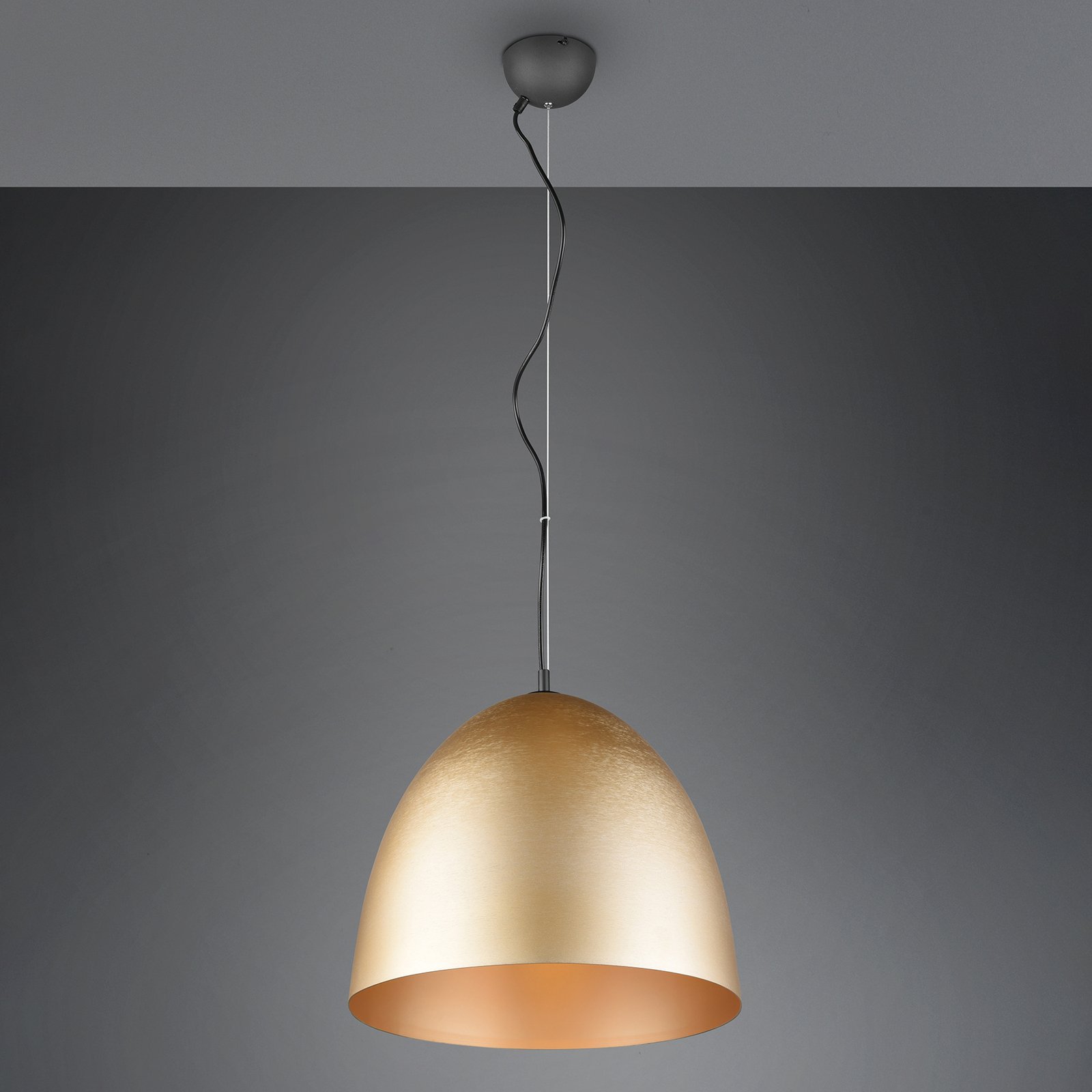 "Tilda" pakabinamas šviestuvas, viena lemputė, žalvaris, Ø 40 cm