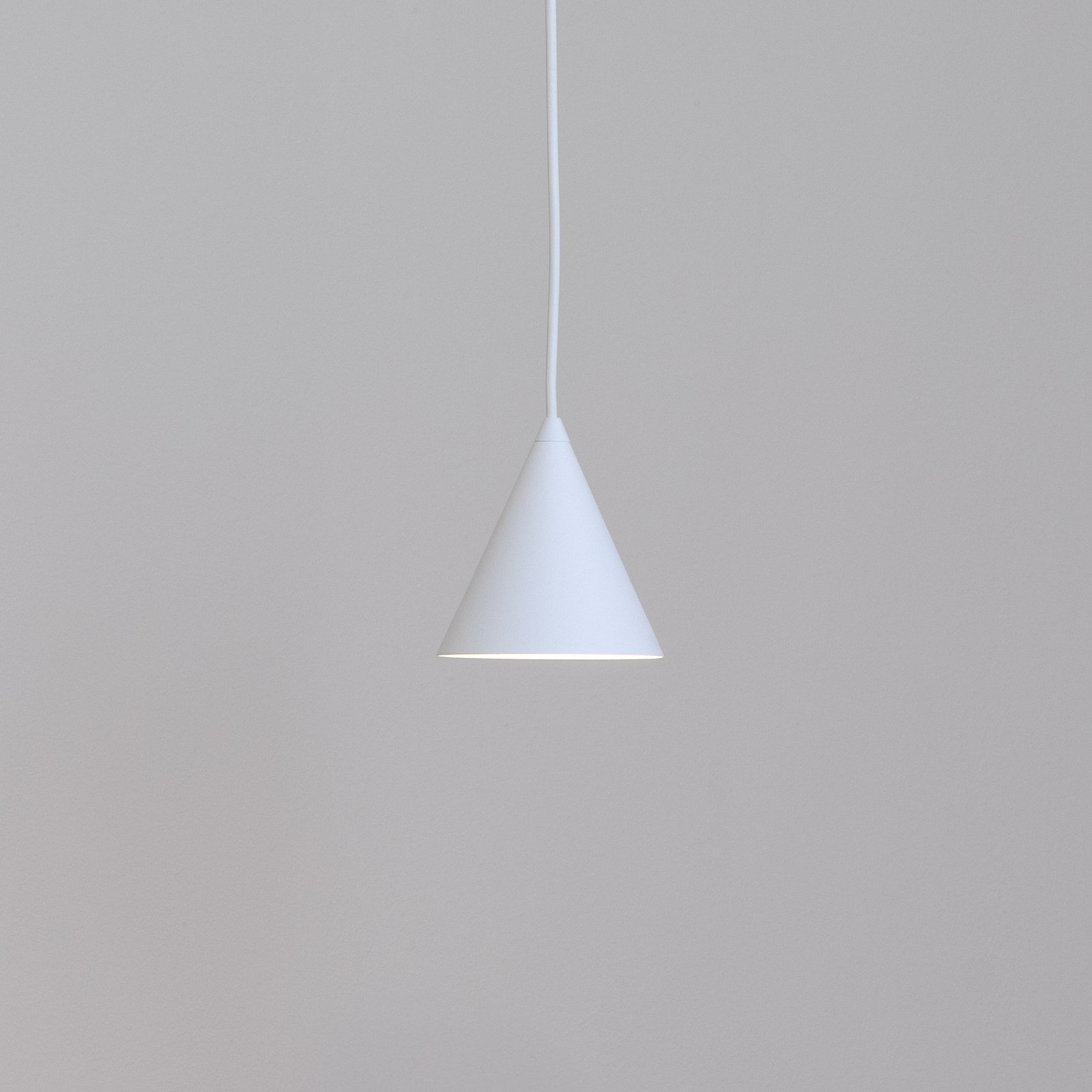 Suspension ZENITH, blanc, Ø 11 cm, métal, GU10