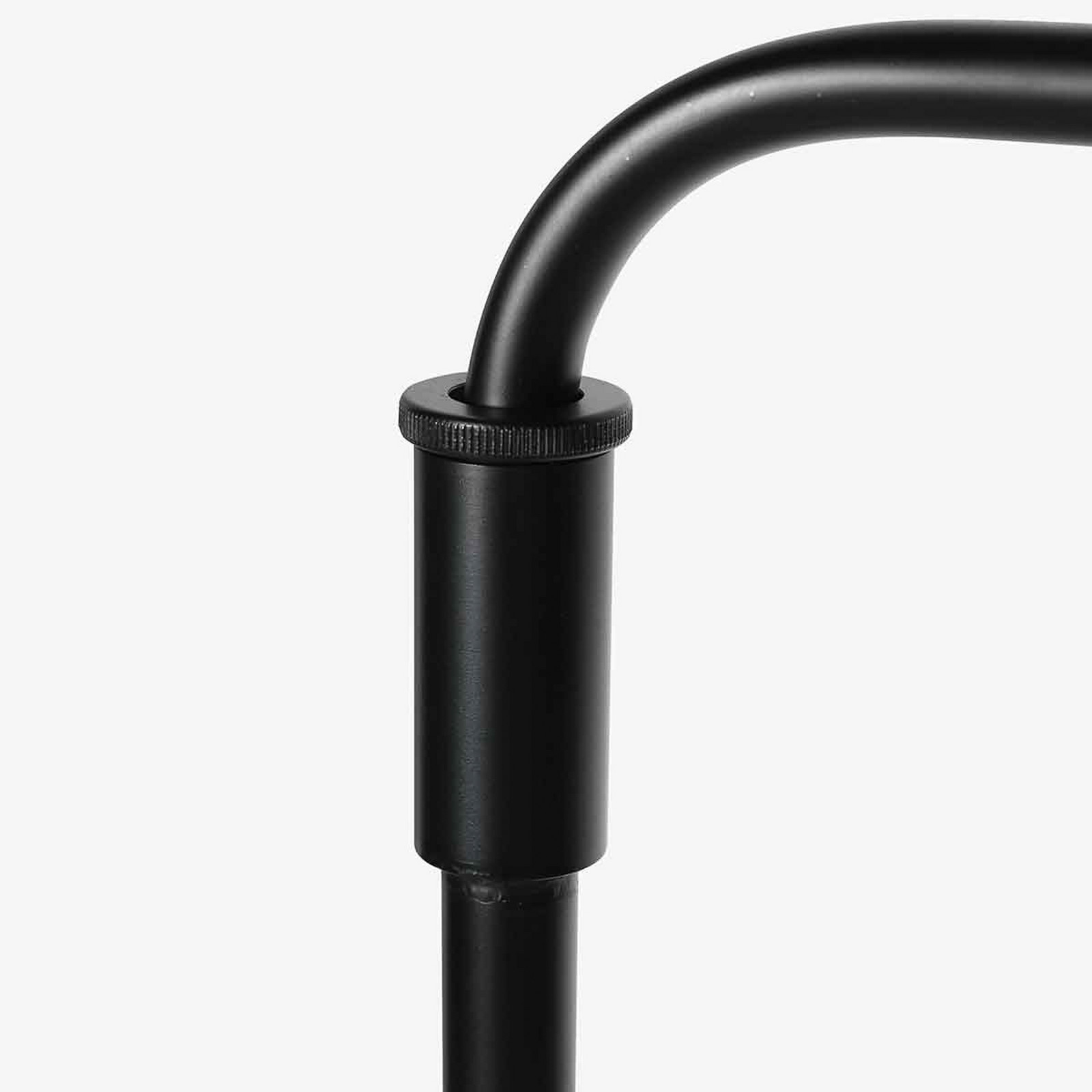 Steinhauer Lampadar Bloeba negru/albastru înălțime 165 cm velur - Camera de zi / sufragerie - Modern - negru albastru - Metal