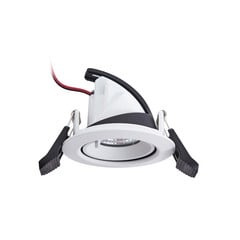 Arcchio Harcos LED stropní svítidlo, bílé, Ø 8 cm, 4 000K