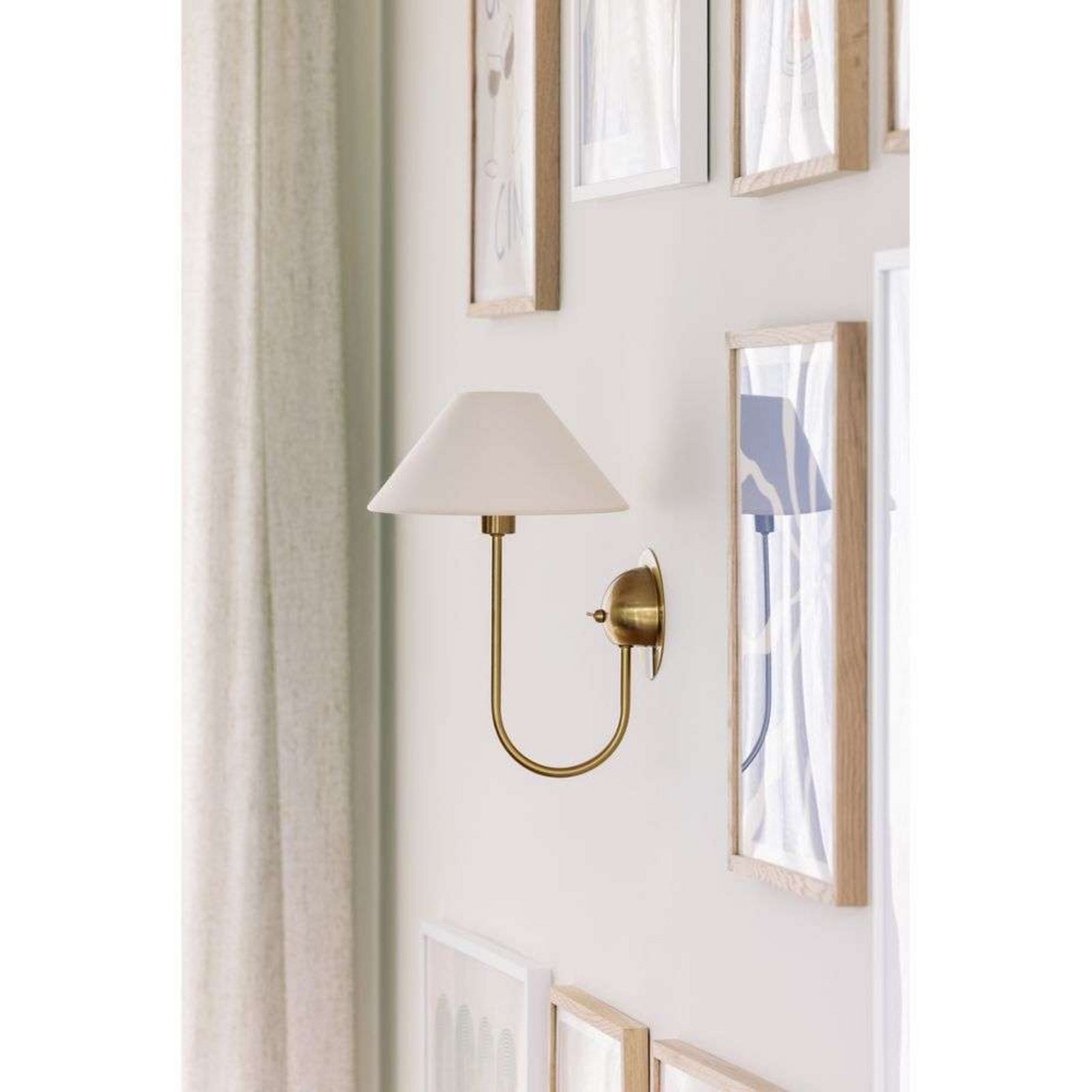 Iris Φωτιστικό Τοίχου Cream - Globen Lighting Iris Φωτιστικό Τοίχου Cream - Globen Lighting