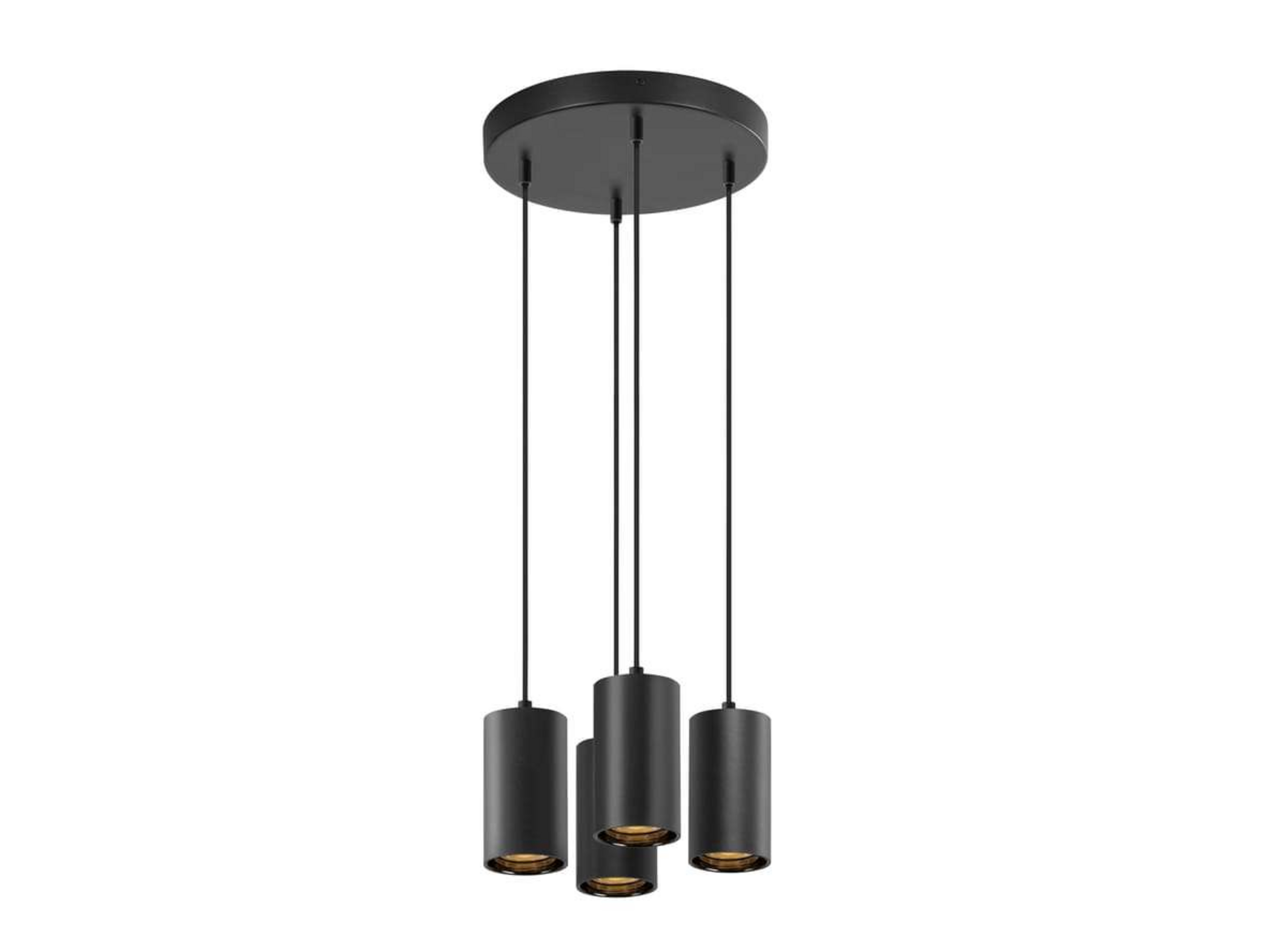 Asto Tube 4 Riippuvalaisin Black - SLV