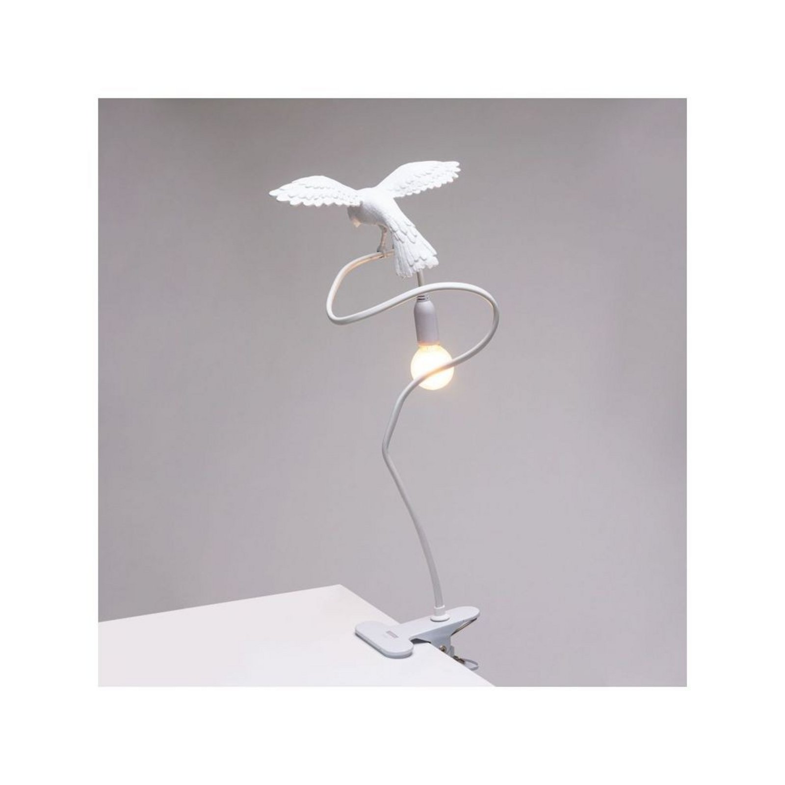 Sparrow Cruising Lampă cu Clips White - Seletti