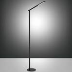 LED stojací lampa Ideal, jeden zdroj, CCT, černá