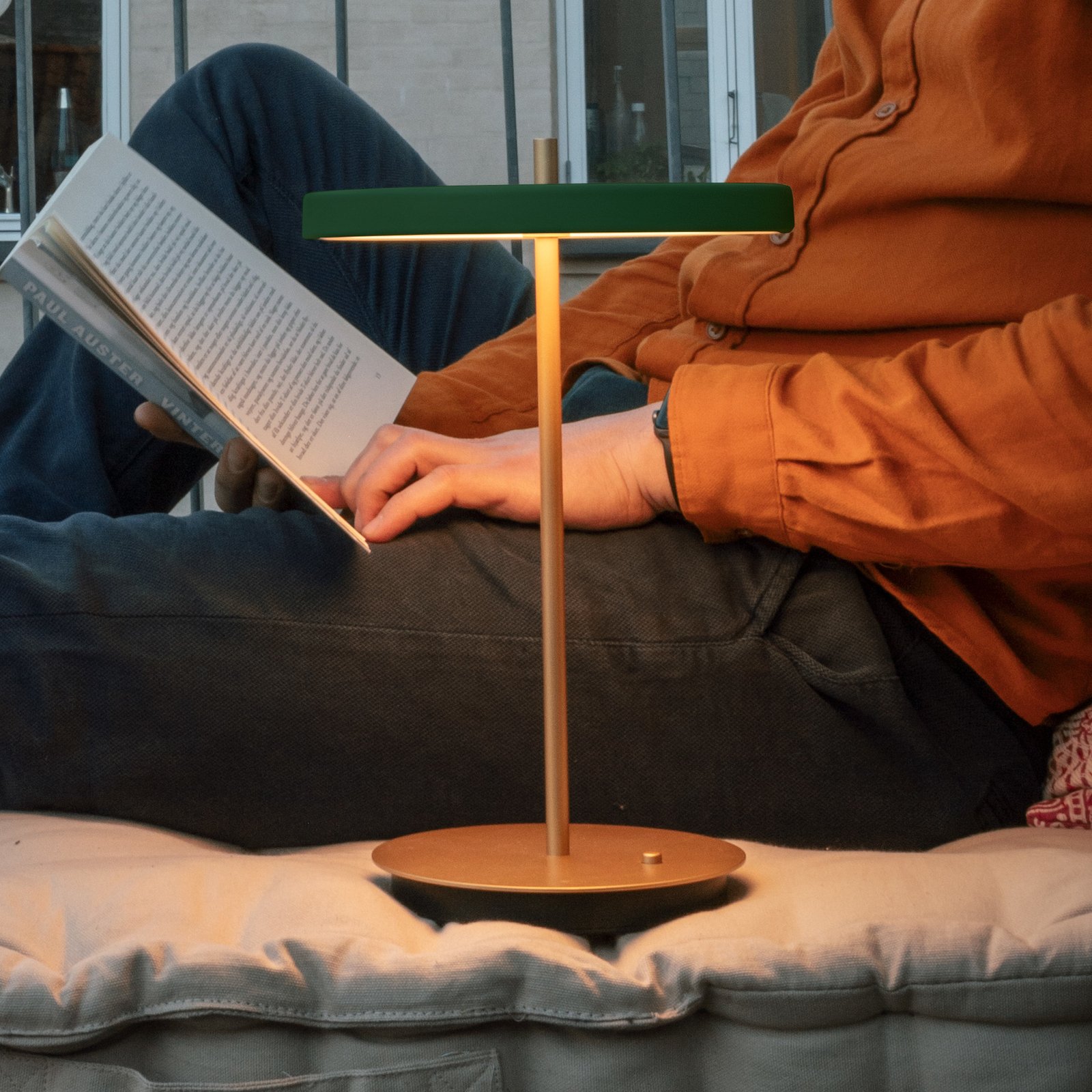 Asteria Move Portable Table Lamp V2 Forest Green - UMAGE
