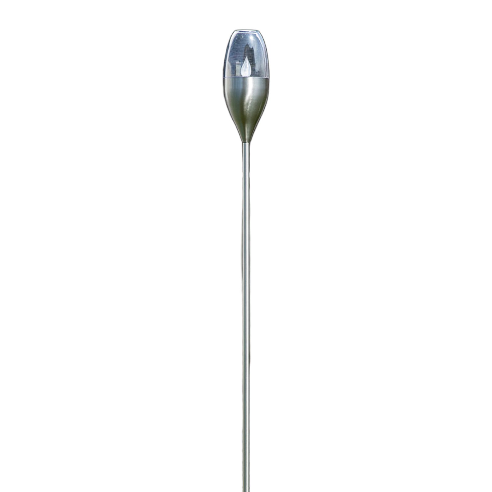 Jari Solcelle Lampe Steel - Lindby