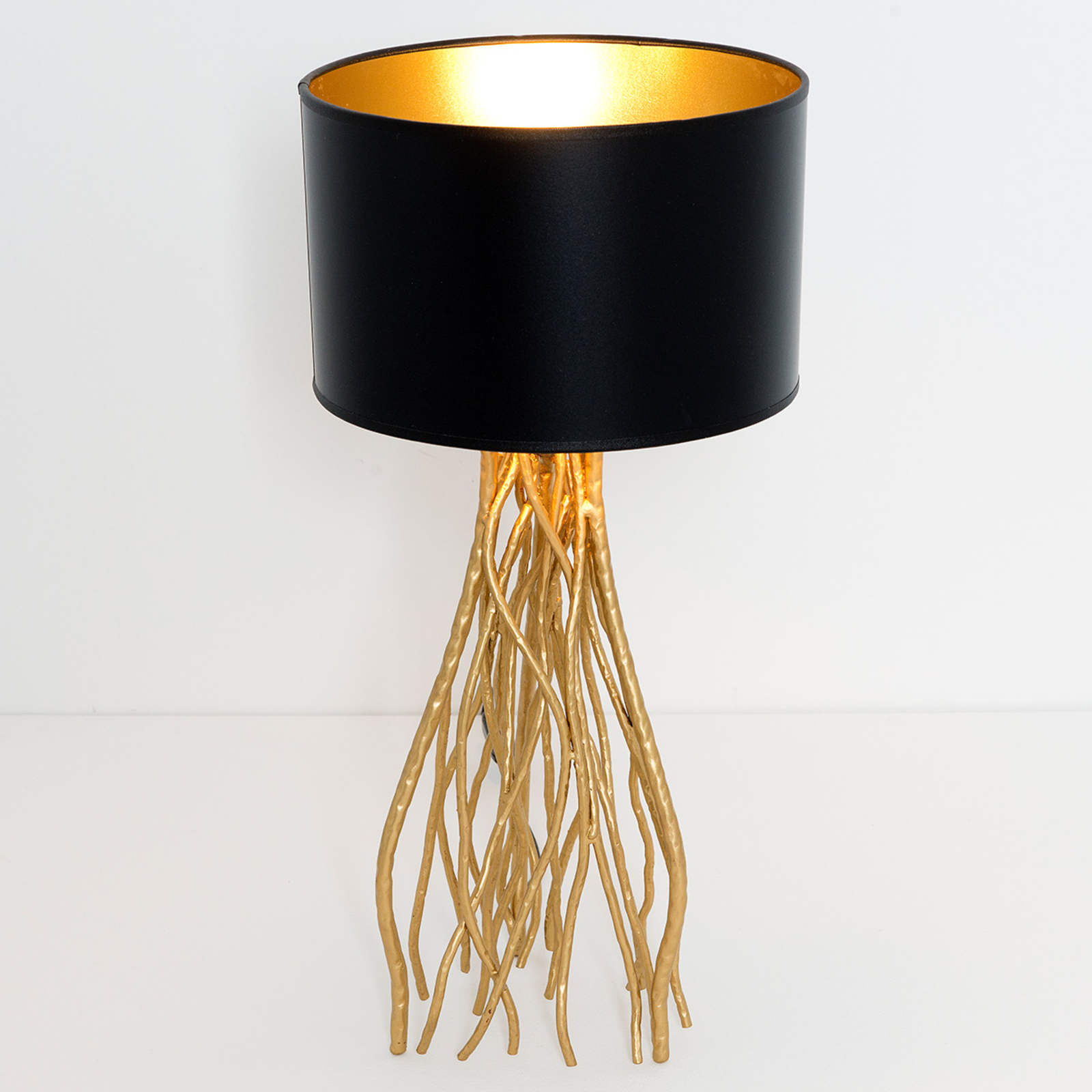 Capri table lamp, round, height 56 cm
