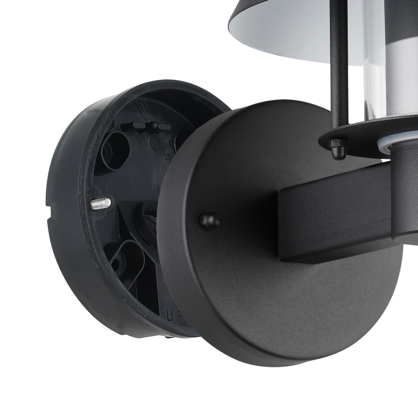 Chiappera aplică de exterior cu abajur dublu