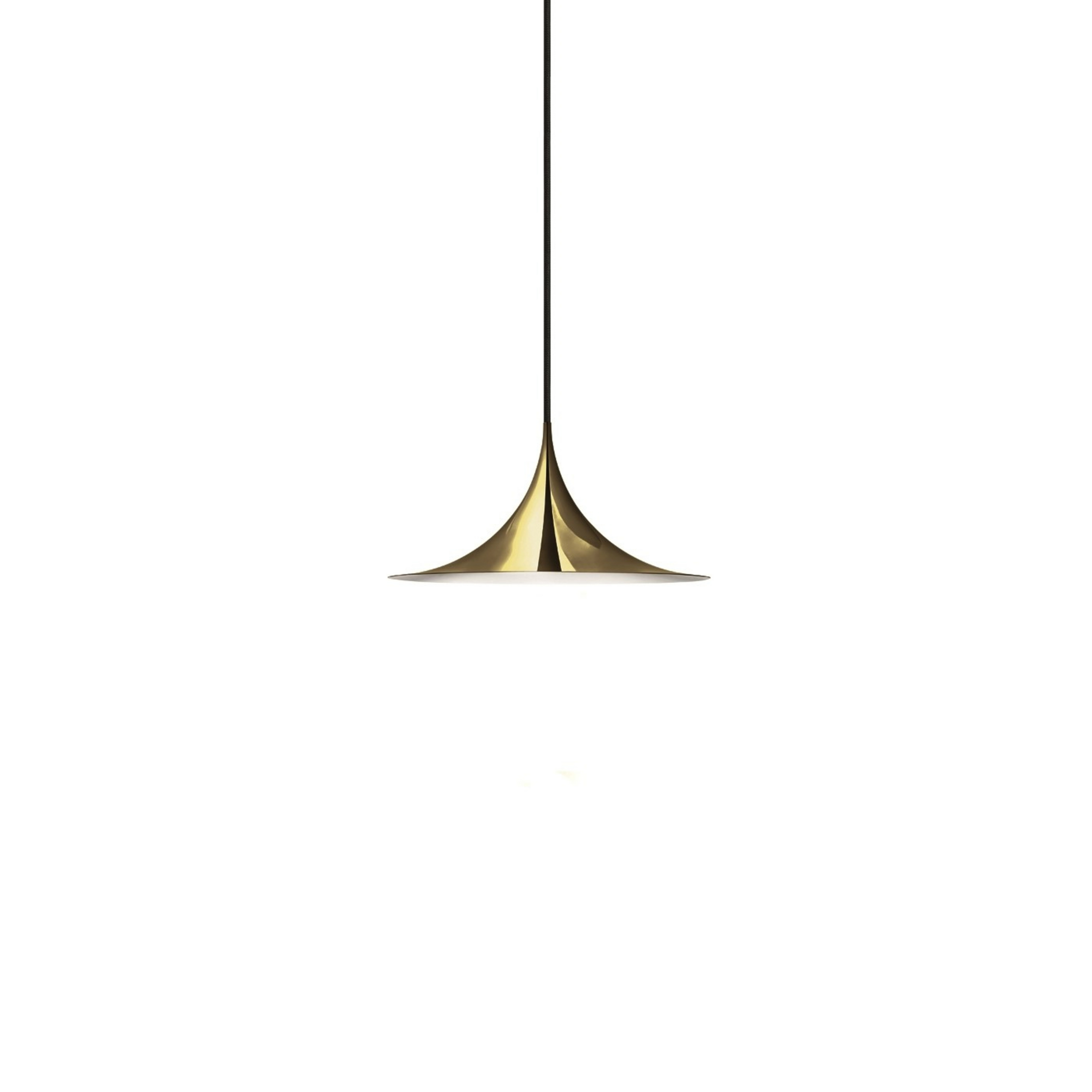 Semi Lampada a Sospensione Ø30 Ottone - GUBI