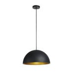 Forchini M 40 Pendelleuchte Black/Gold - SLV