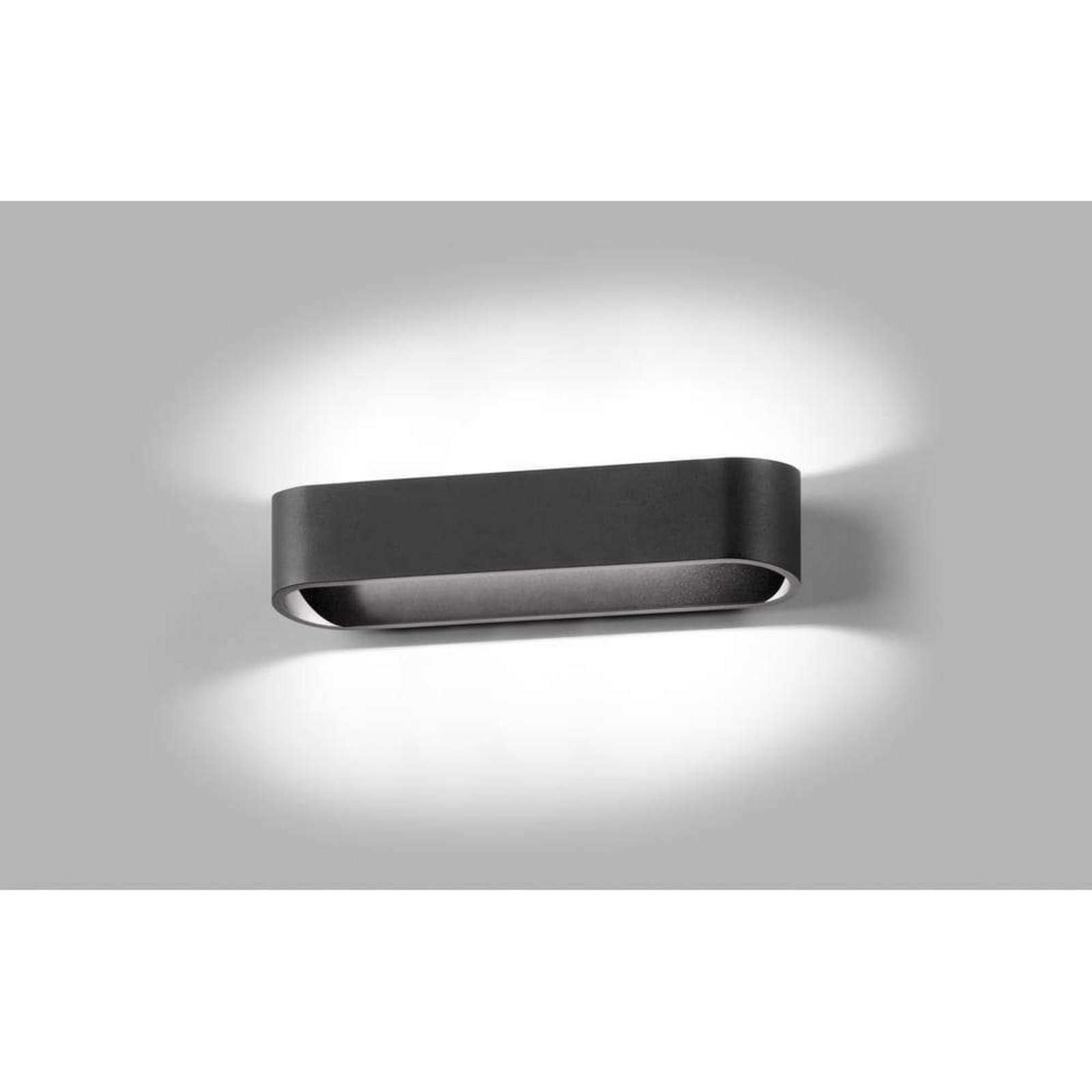 Aura W2 Aplique de Pared 2700/3000K Black - LIGHT-POINT