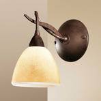 Landhuis-wandlamp Samuele, crème