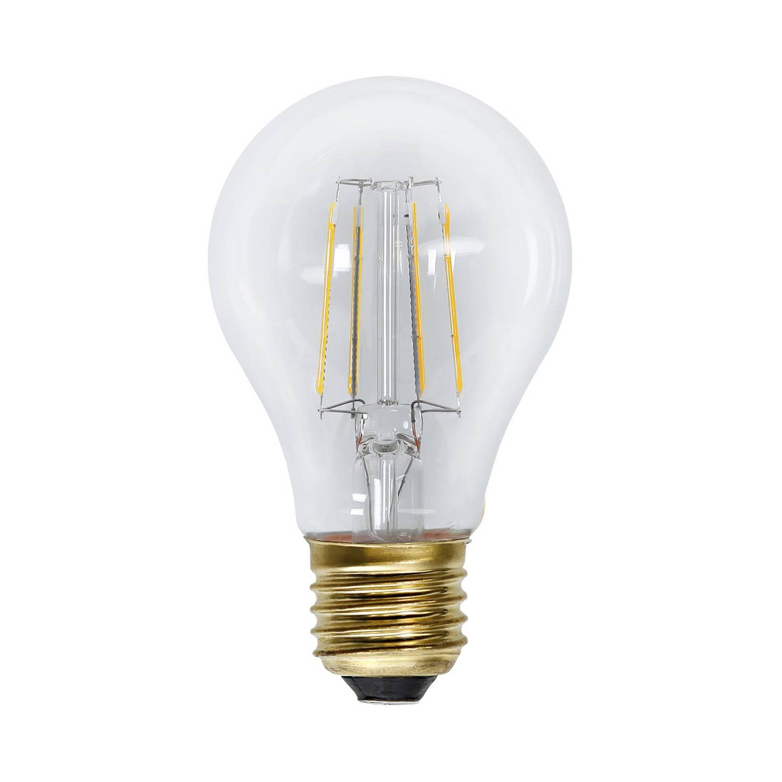 Żarówka LED Soft Glow E27, 250 lm, 3 W, 2100 K, ściemniana.