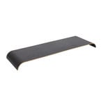 Curva Holz Tablett für Regal L81xW25,3xH5,4 Schwarz - AYTM