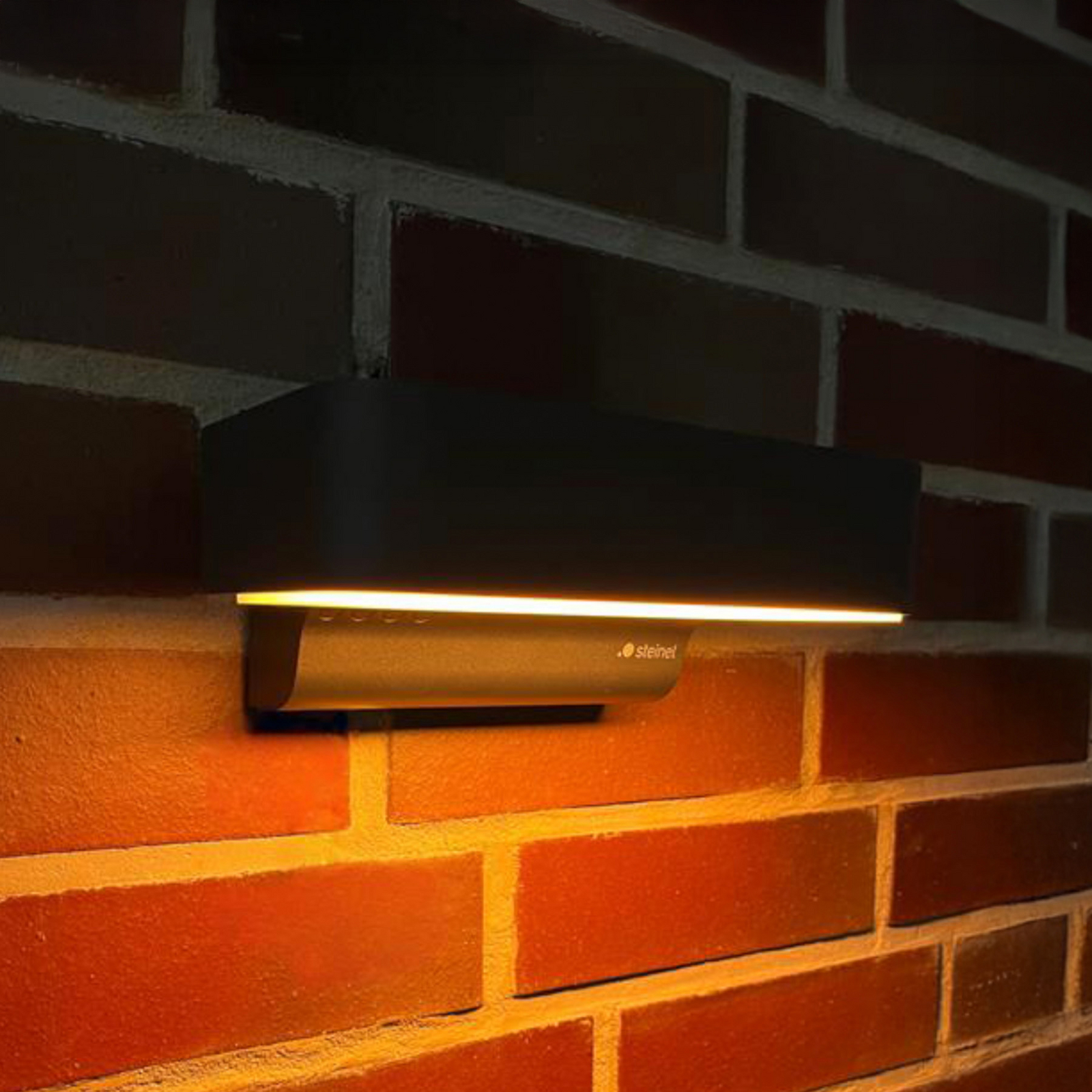 STEINEL applique da esterni LED con sensore L 800 SC, antracite IP44