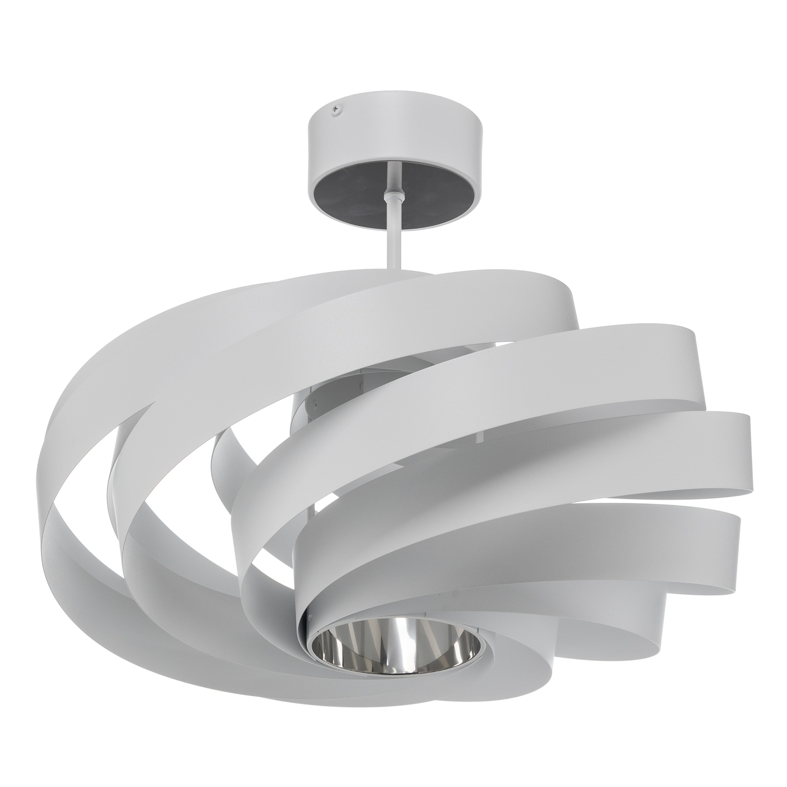 Lampa sufitowa Vento, biała Ø 50cm