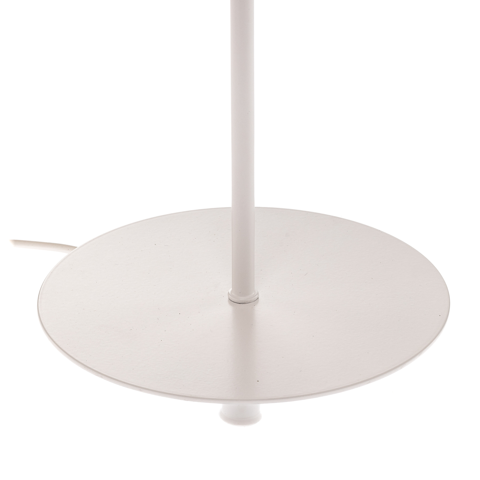 Bordlampe Roller, hvit/gull, høyde 50 cm