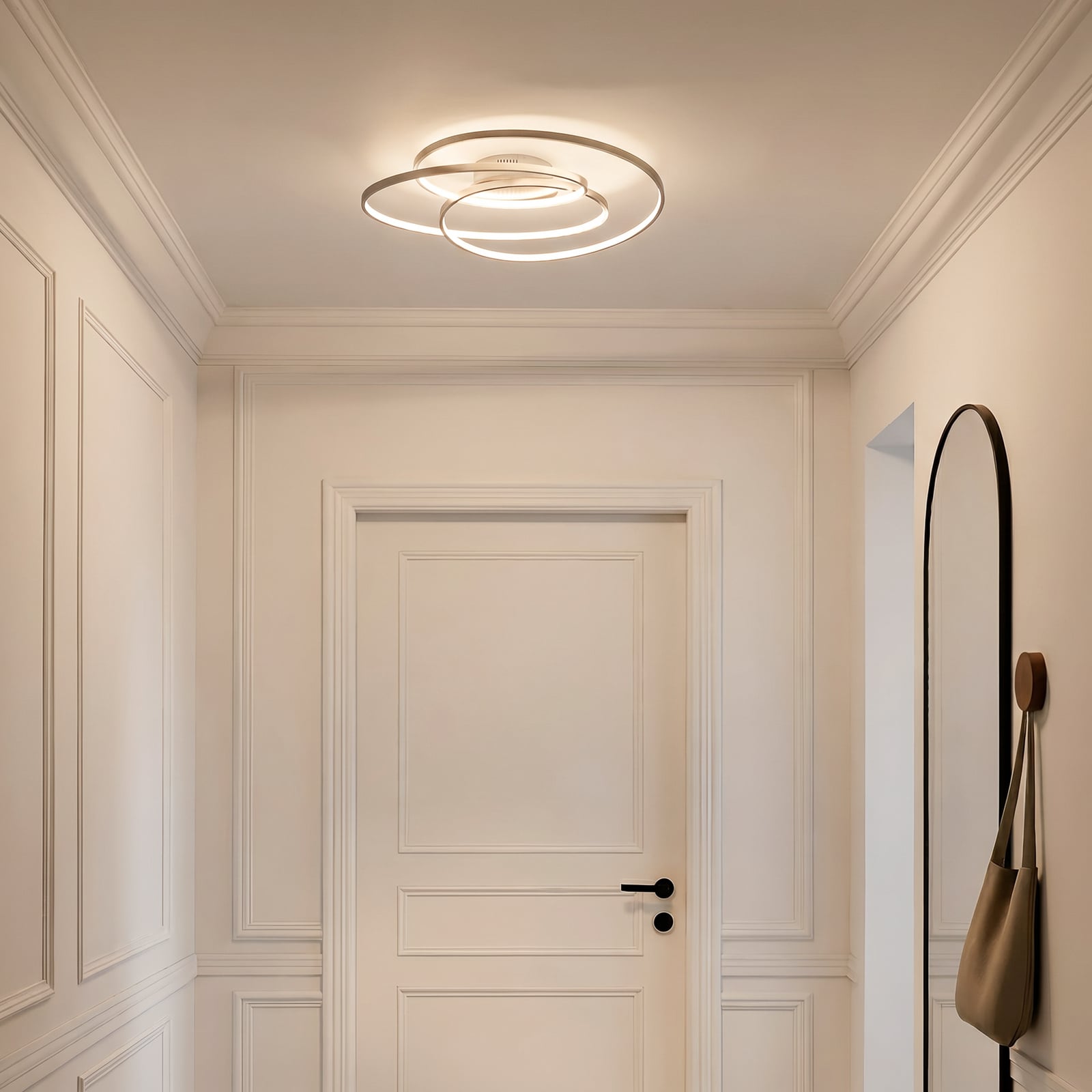 Ronka Plafonnier Nickel - Lindby