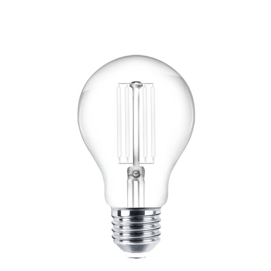 Prios LED bec E27 alb cu filament transparent 4 W 2.700 K