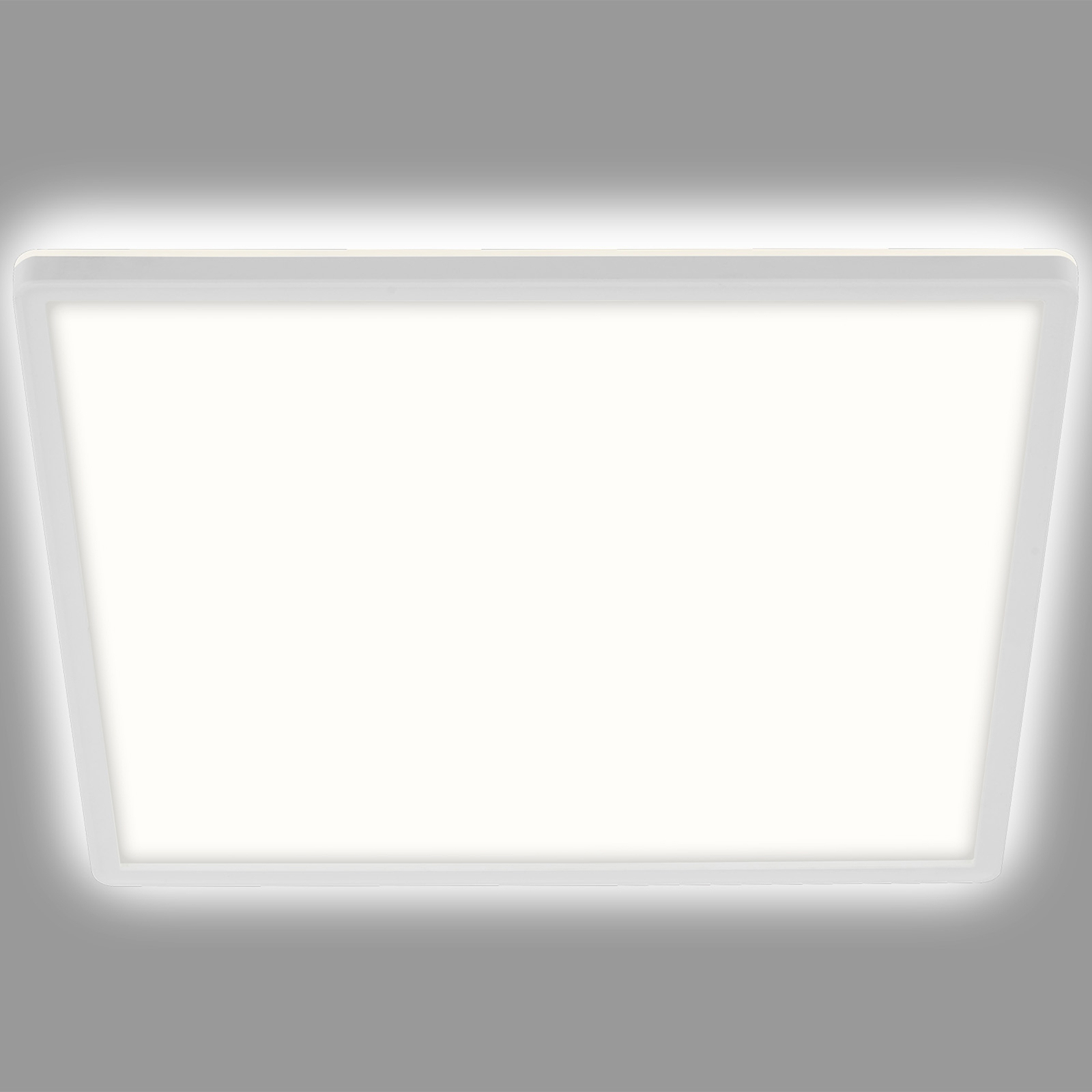 LED ceiling light Slim, angular