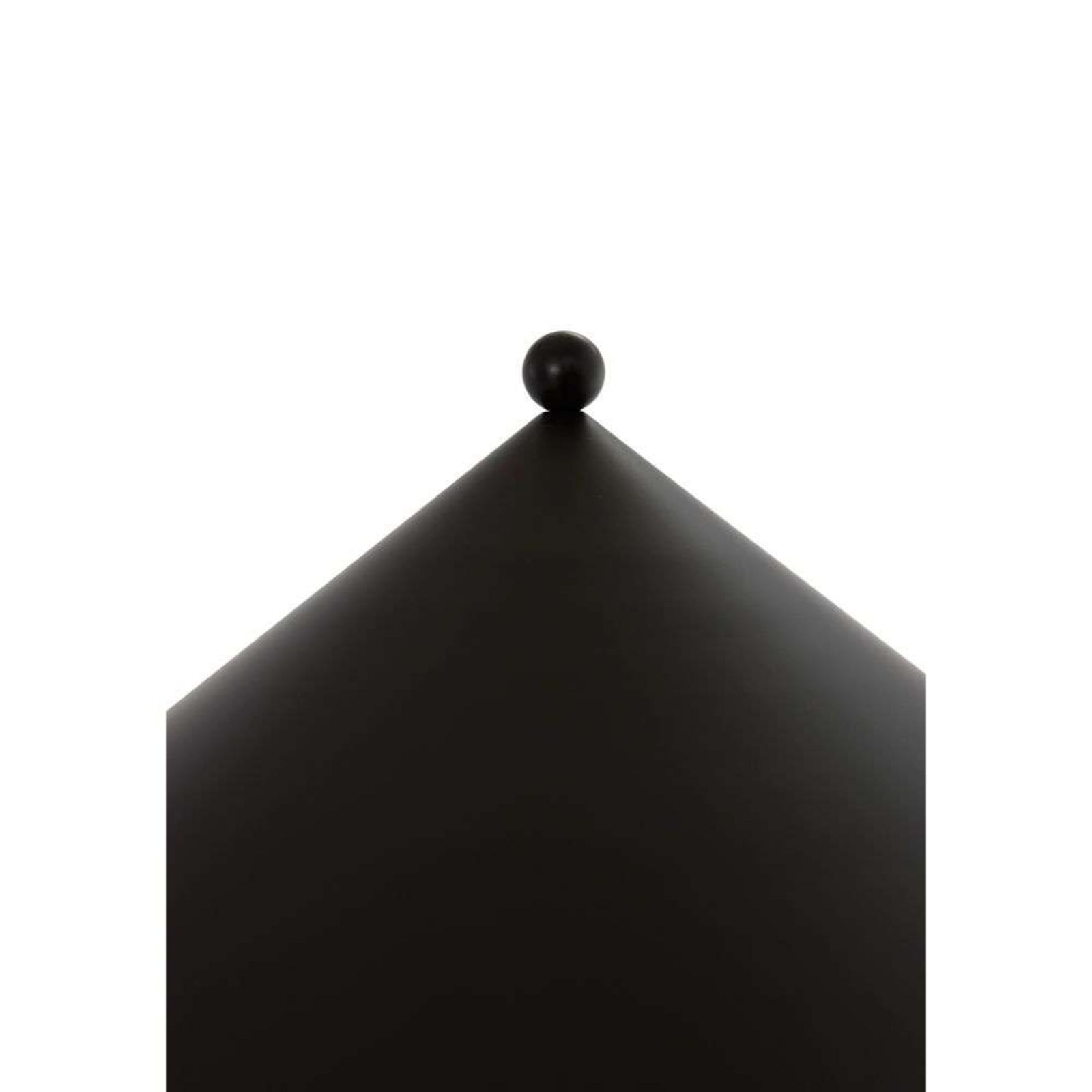 Lampa stołowa OYOY Living Design „Kasa”, czarna, metalowa, E14 Lampa stołowa OYOY Living Design „Kasa”, czarna, metalowa, E14