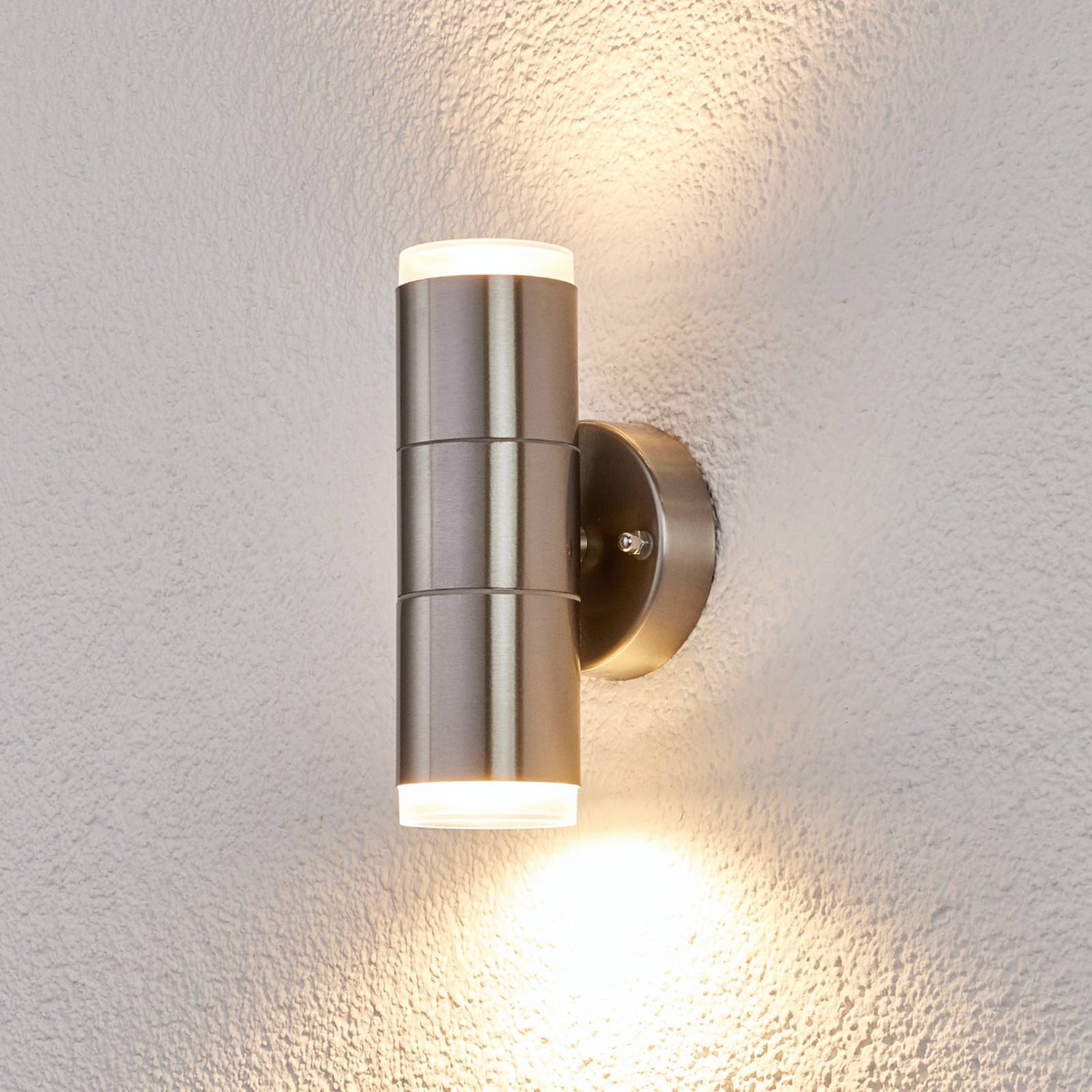 Lindby Outdoor Wall Light - Modern - Silver