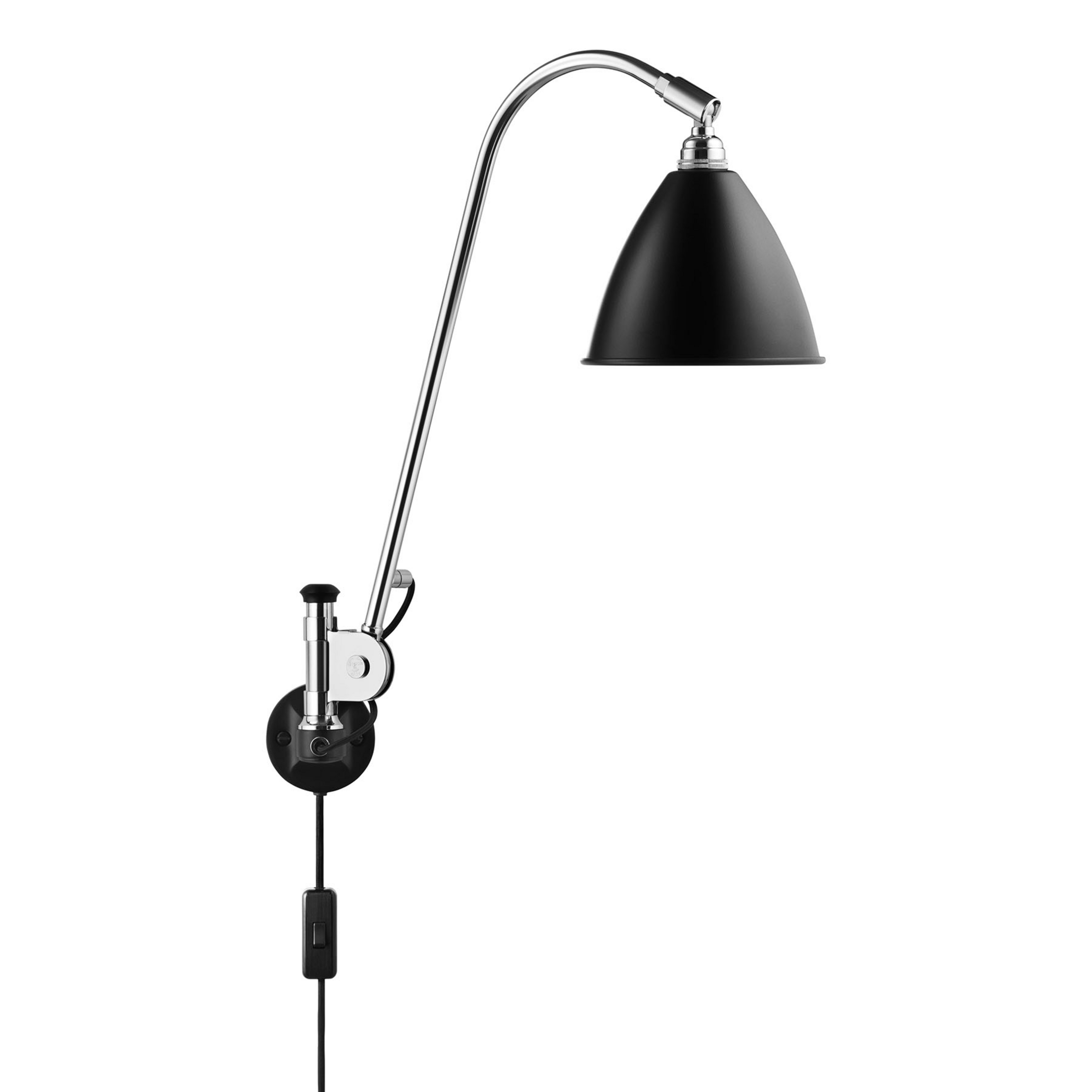 Bestlite BL6 Applique da Parete Ø16 Cromato/Nero - GUBI