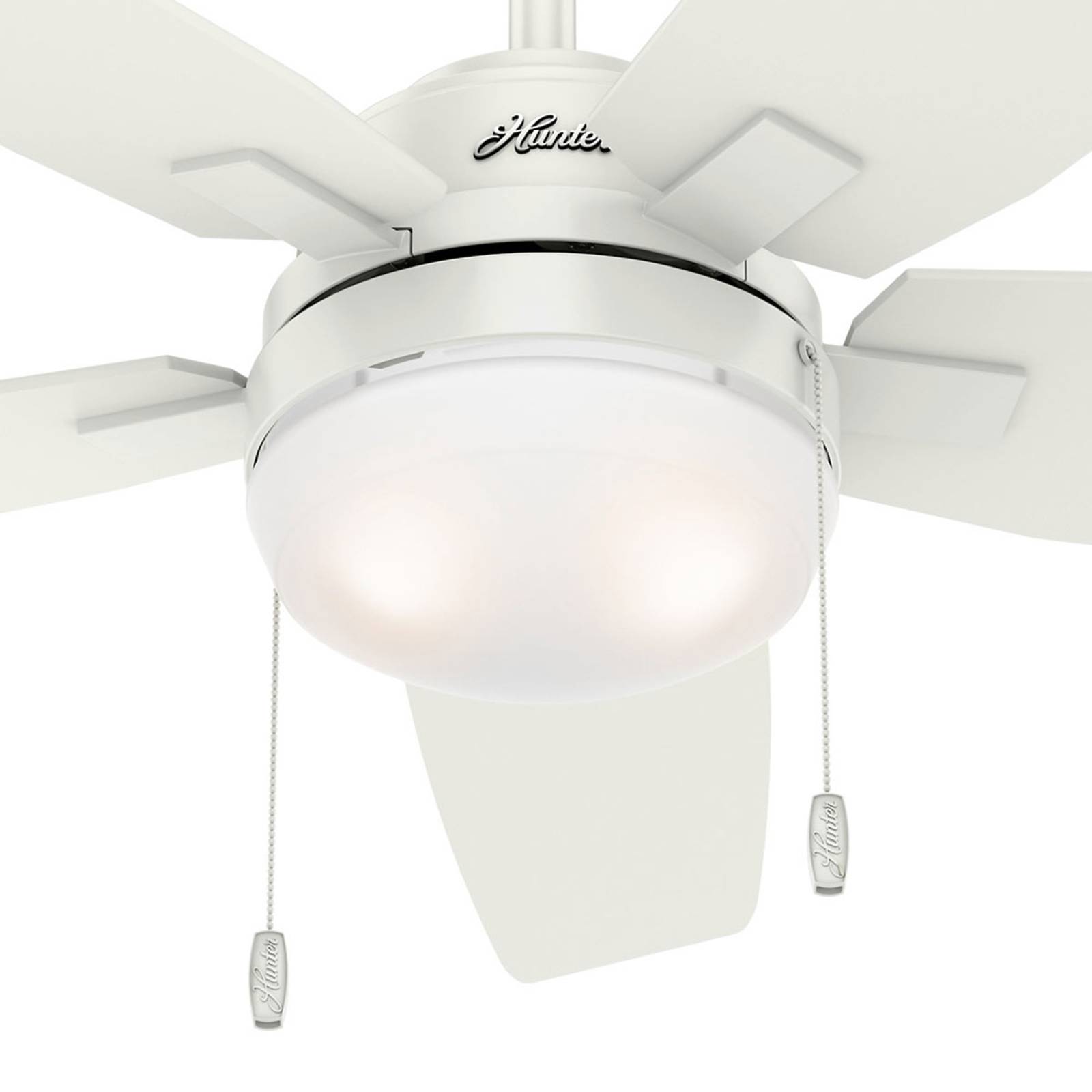 Hunter Arcot ventilateur éclairage blanc/gris