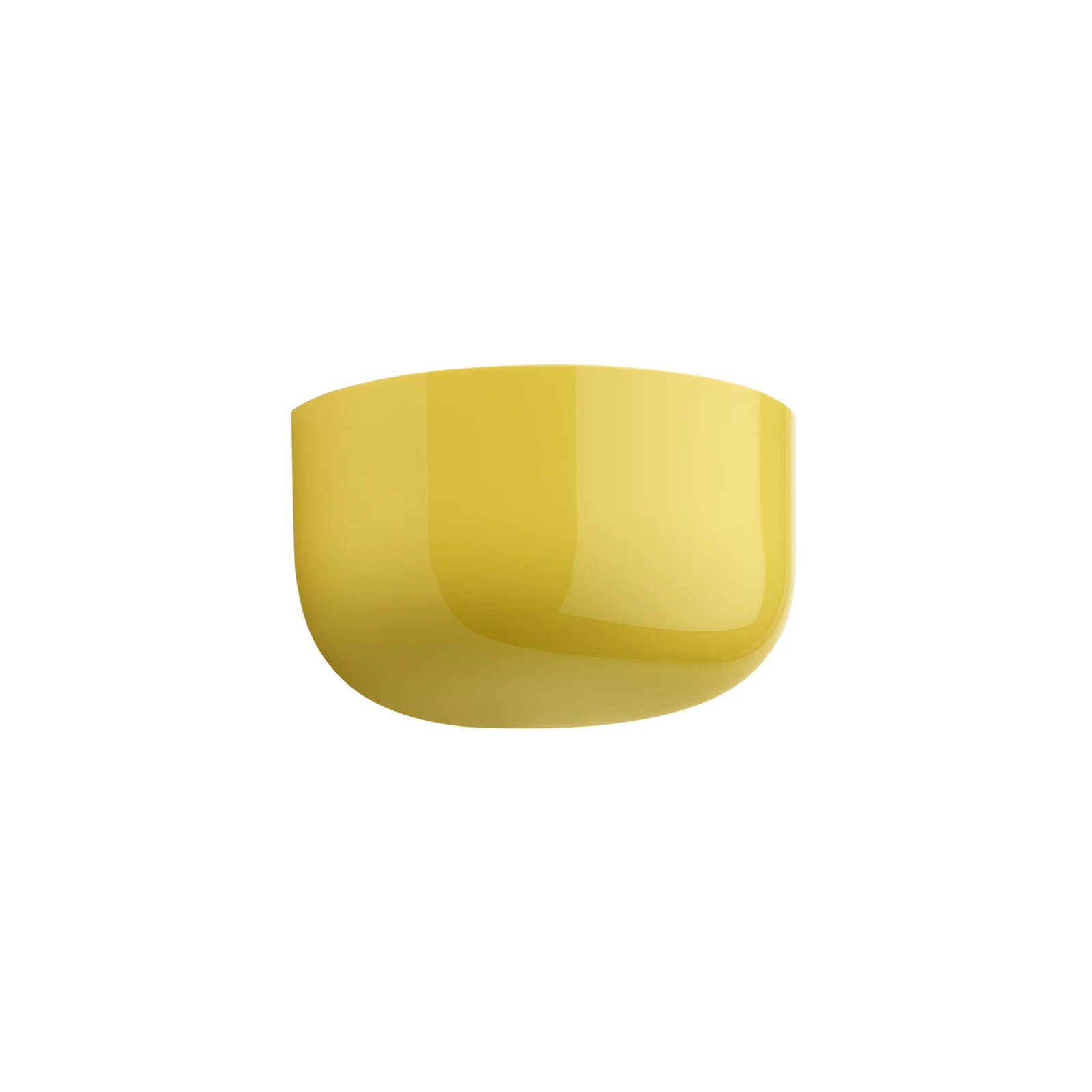 Flos LED-Außenwandleuchte Bellhop Wall Up, gelb, IP44