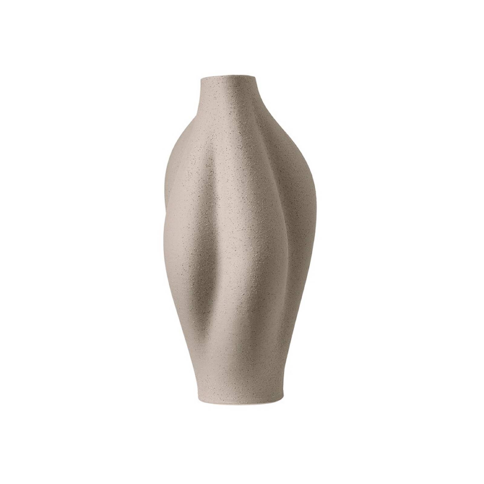 AYTM Vase Saltare, 35 cm, taupe, Keramik