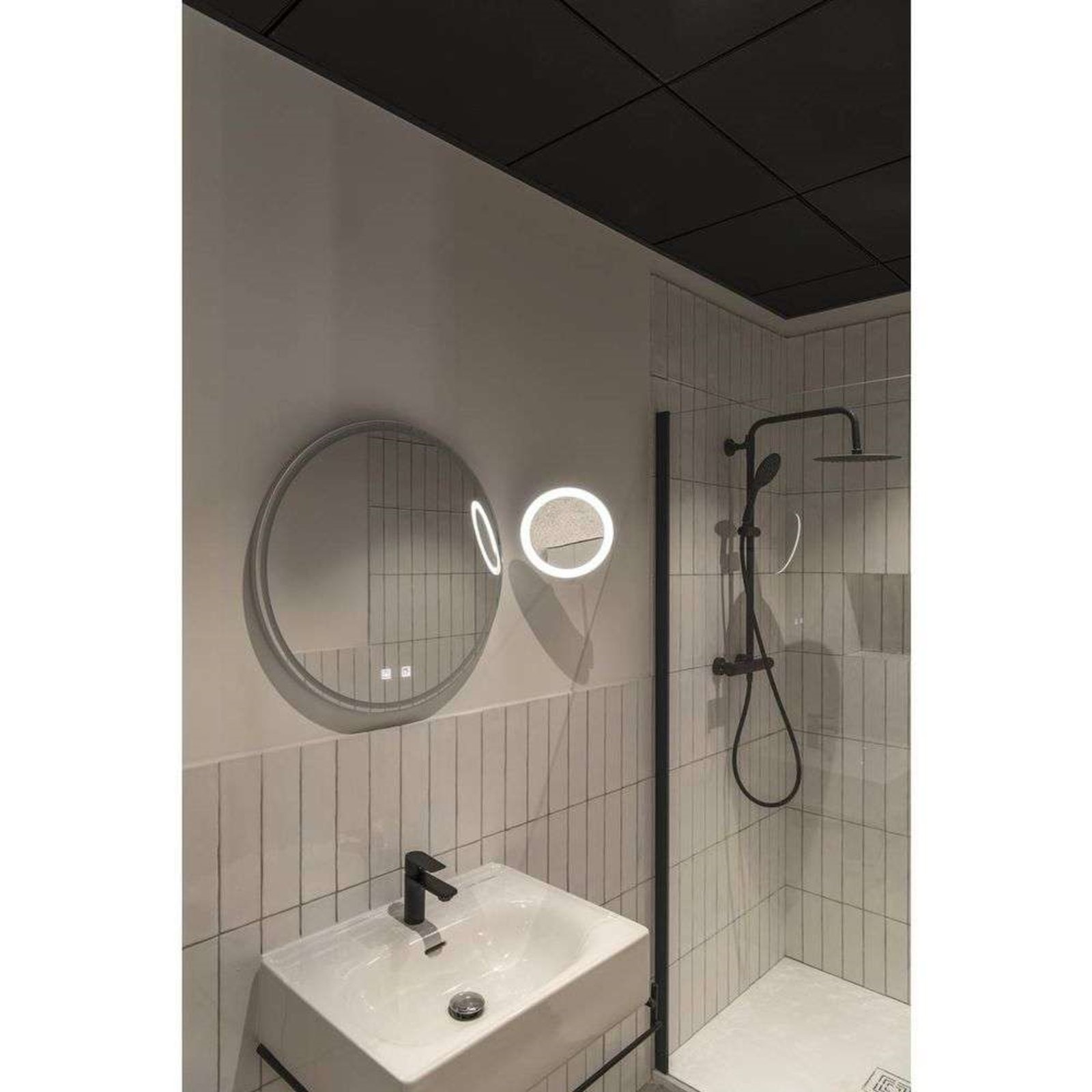 Maganda Mirror Aplică de Perete 2700/3000/4000K Chrome - SLV