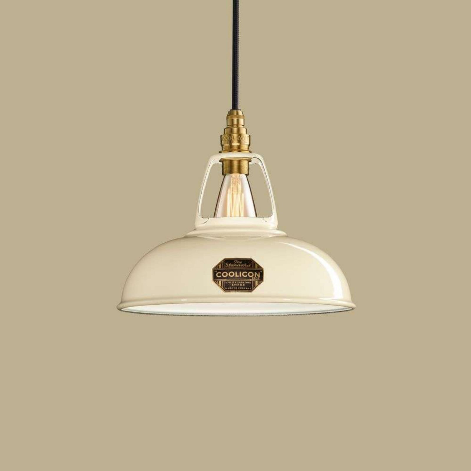 Original 1933 Design pendellampe Classic Cream Coolicon - Stue - Metal