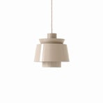 Suspension Utzon JU1, Ø 22 cm, gris-beige - &TRADITION