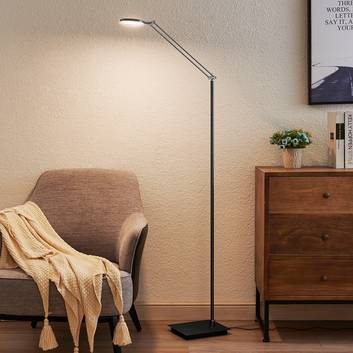 Lucande Joziah LED vloerlamp, antraciet