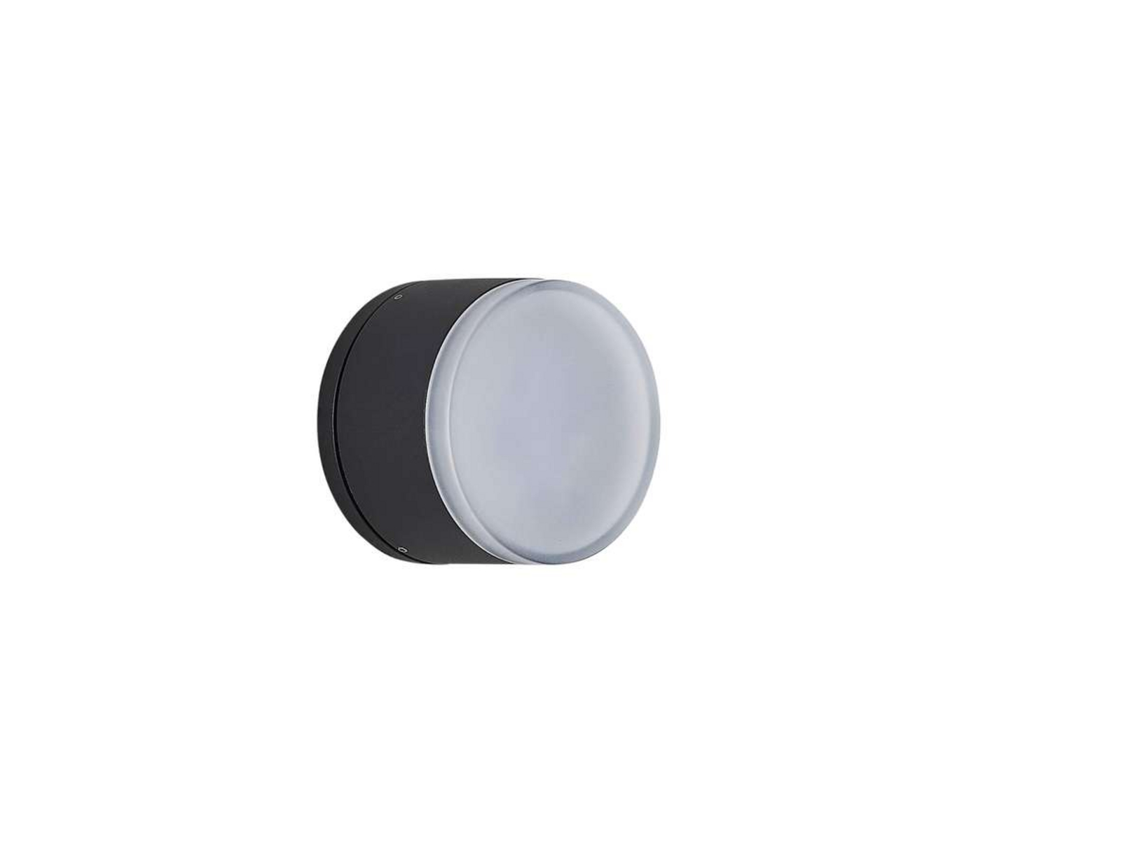 Mathea Round LED Plafonieră Exterior Dark Grey - Lindby