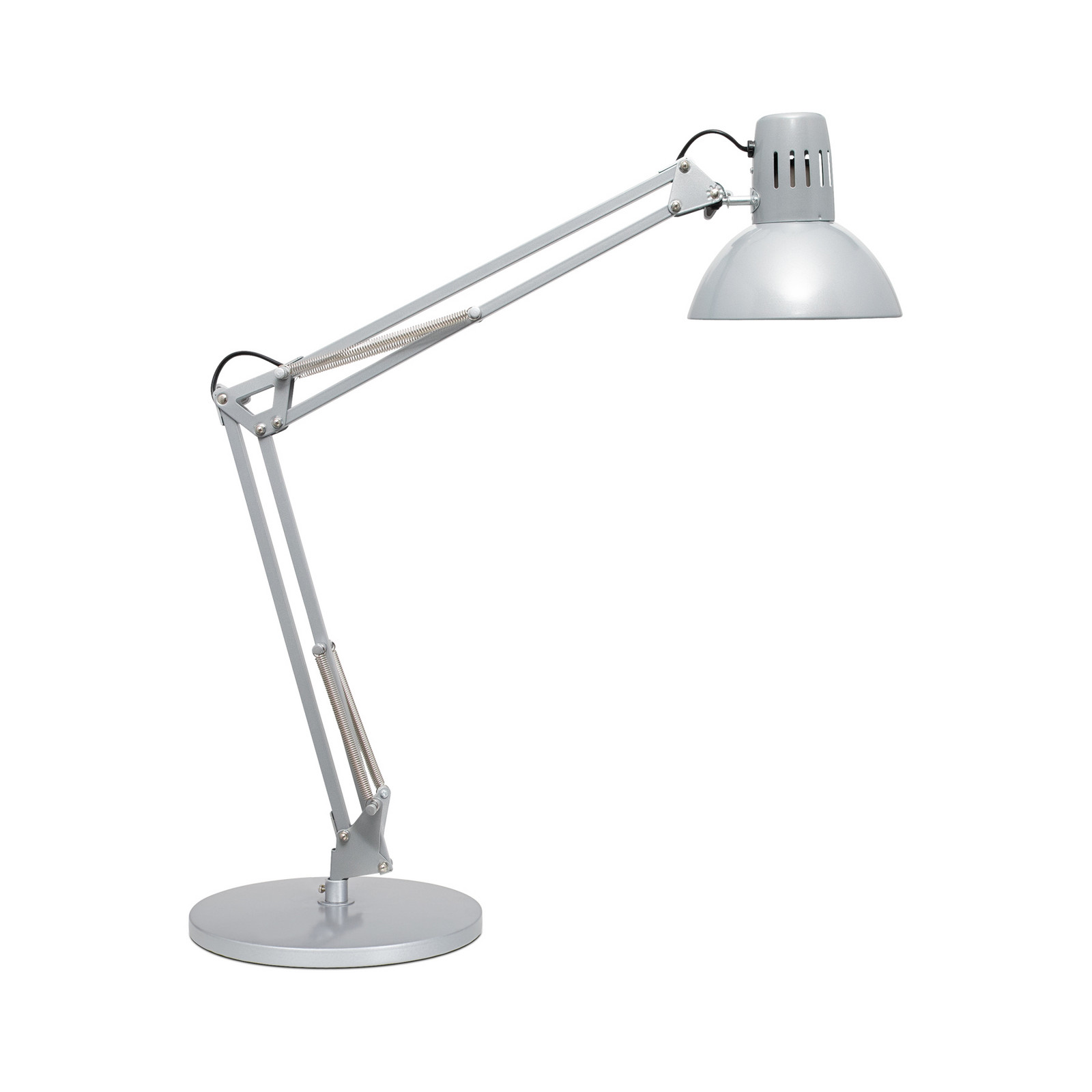 Lampă de birou MAULstudy argintie 49 cm suport - Studiu / Birou - Metal