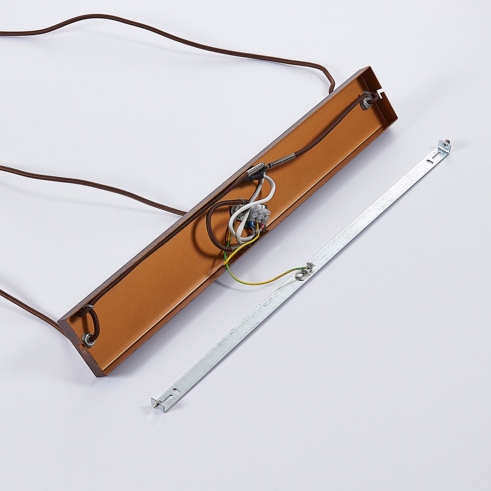 Millina 3 Pendant Rust/Clear - Lindby