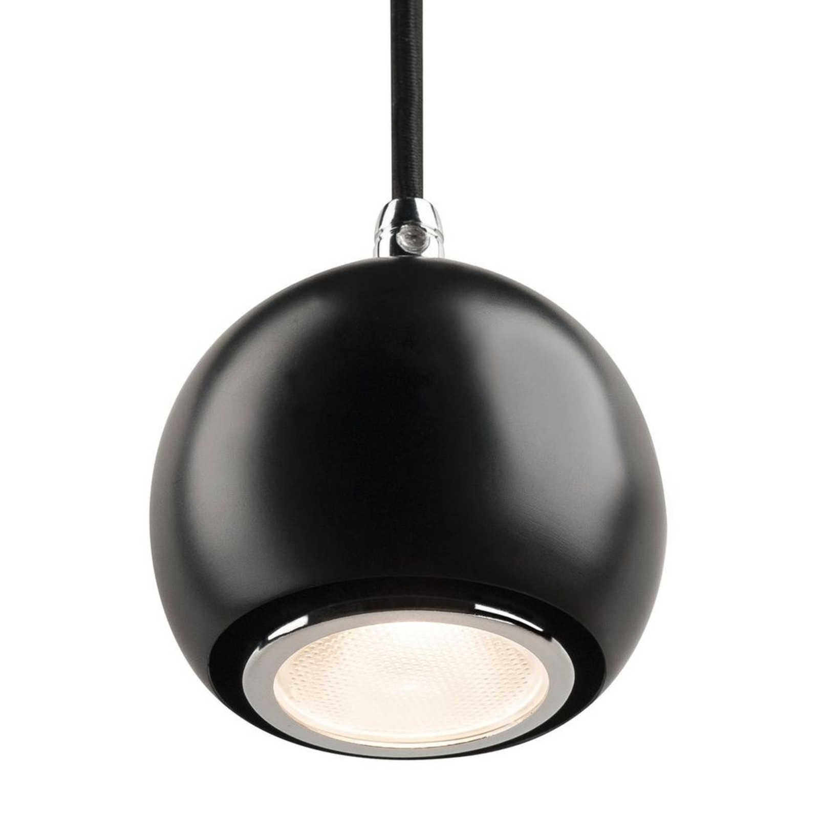 Light Eye Ball Lustră Pendul Black/Chrome - SLV