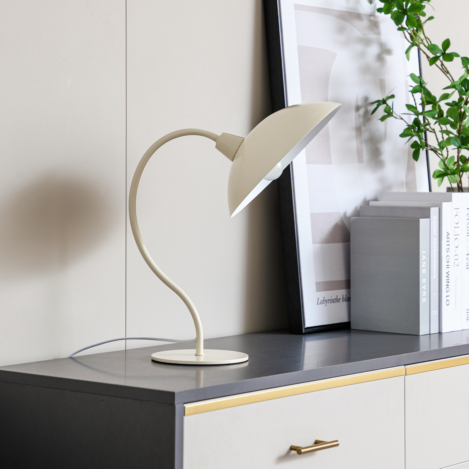 Arvadon Veioză Beige - Lucande Arvadon Veioză Beige - Lucande