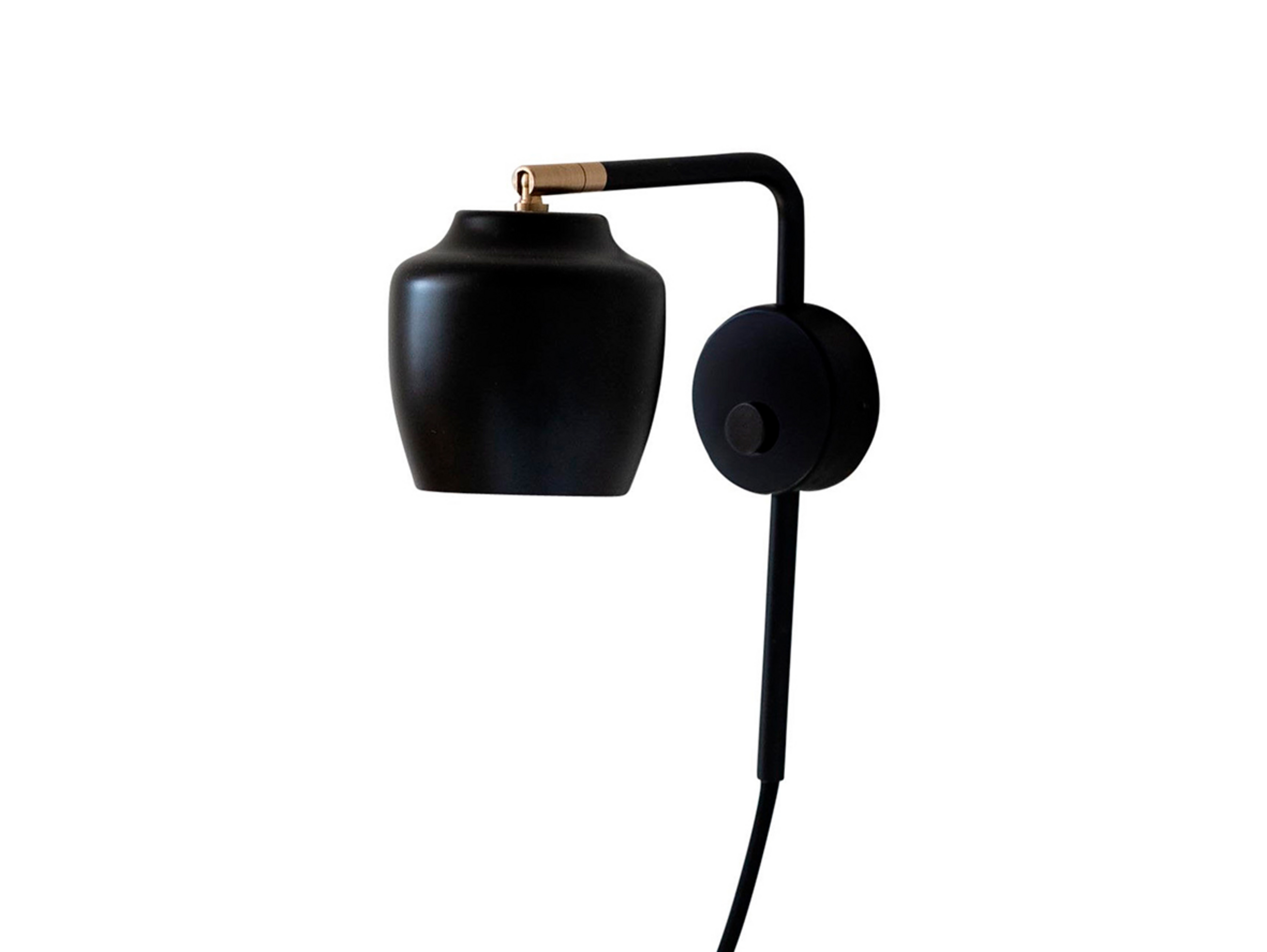 Nola Wall Lamp Black - Cph Lighting