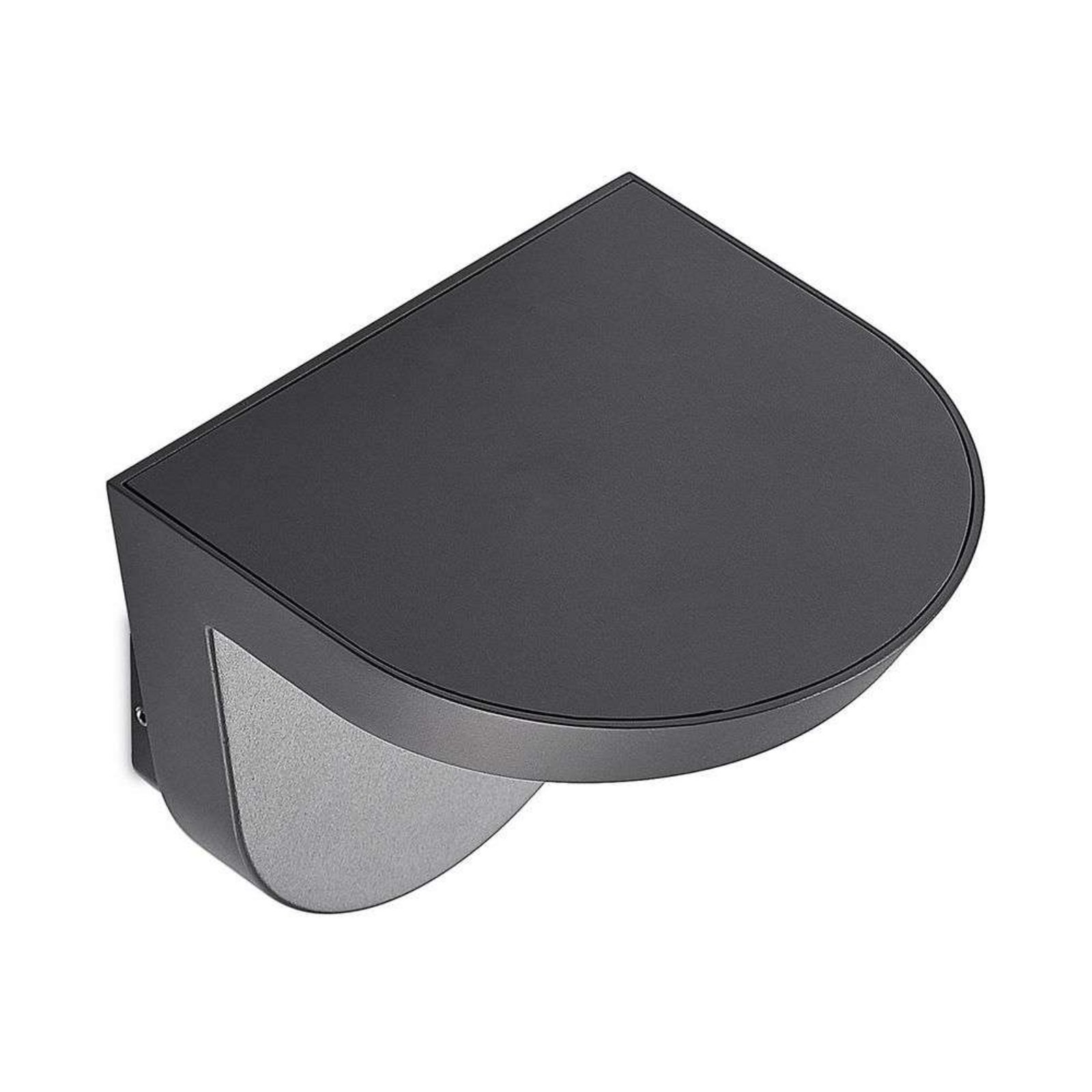 Carmelo Aplica de Exterior Dark Grey - Lindby