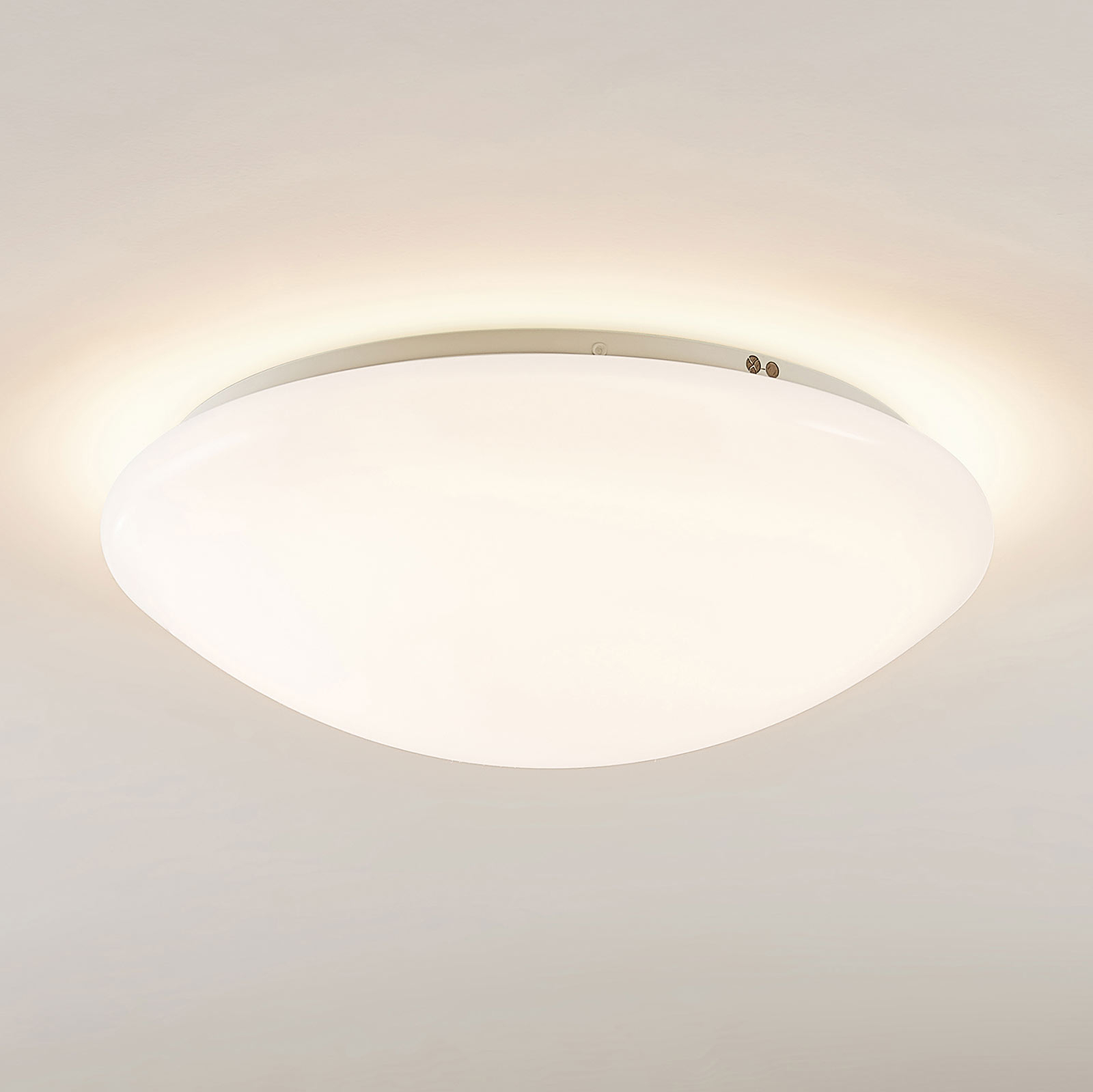 Arcchio Younes LED-Deckenlampe, weiß, rund