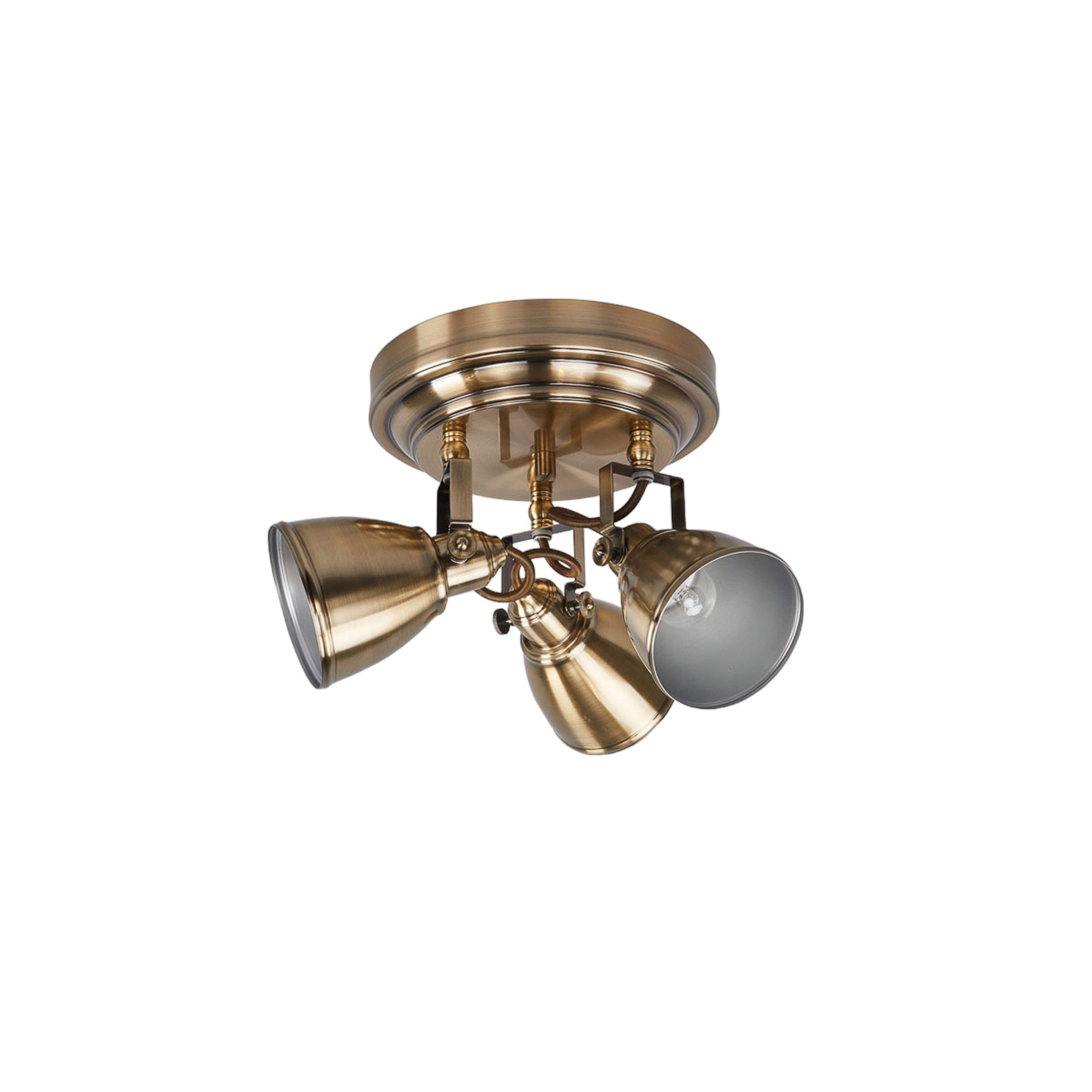 Fjällbacka 3 Ceiling Lamp Antique Brass - Markslöjd