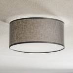 Plafondlamp Rondo, grijs, Ø 30 cm