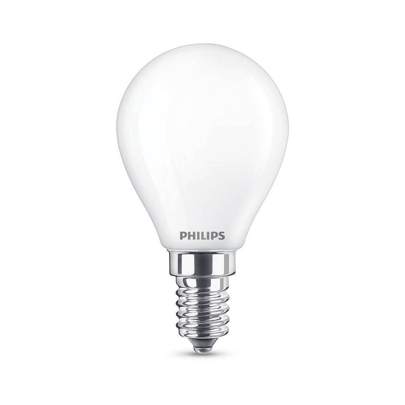 Lampadina LED 4,3W Vetro Corona (470lm) E14 - Philips