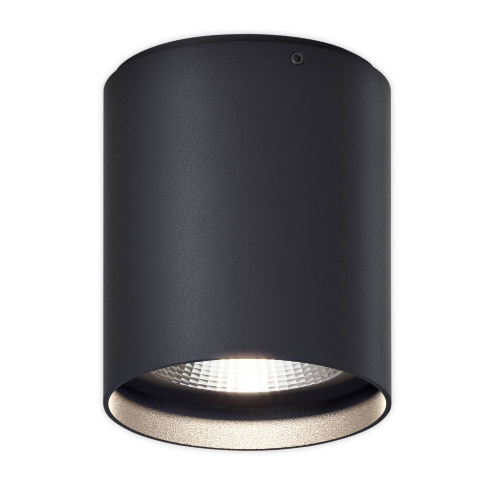 IP44.de Up R outdoor ceiling lamp round deep black IP44.de Up R outdoor ceiling lamp round deep black